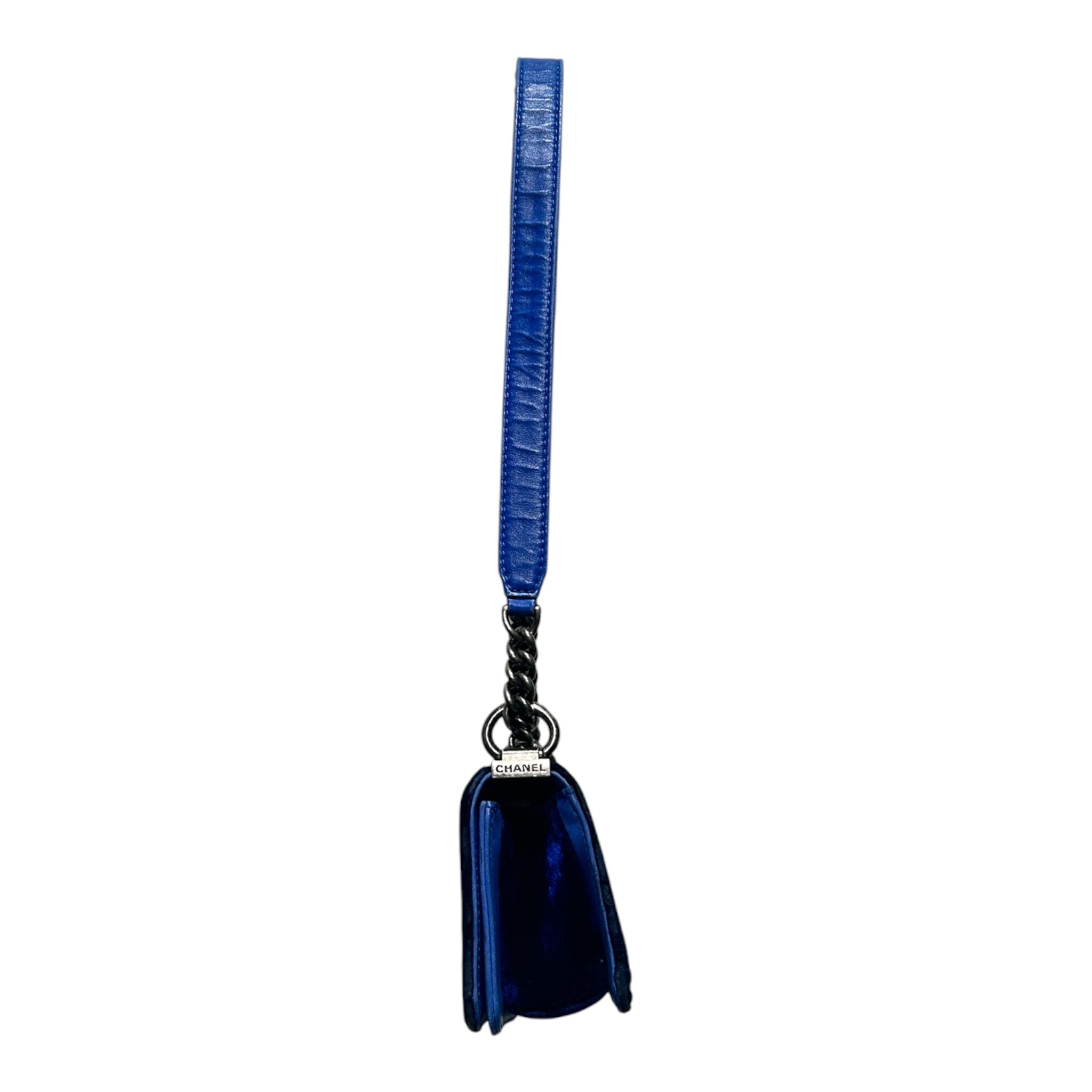 CHANEL/Bag/BLU/VELVET SMALL view 5