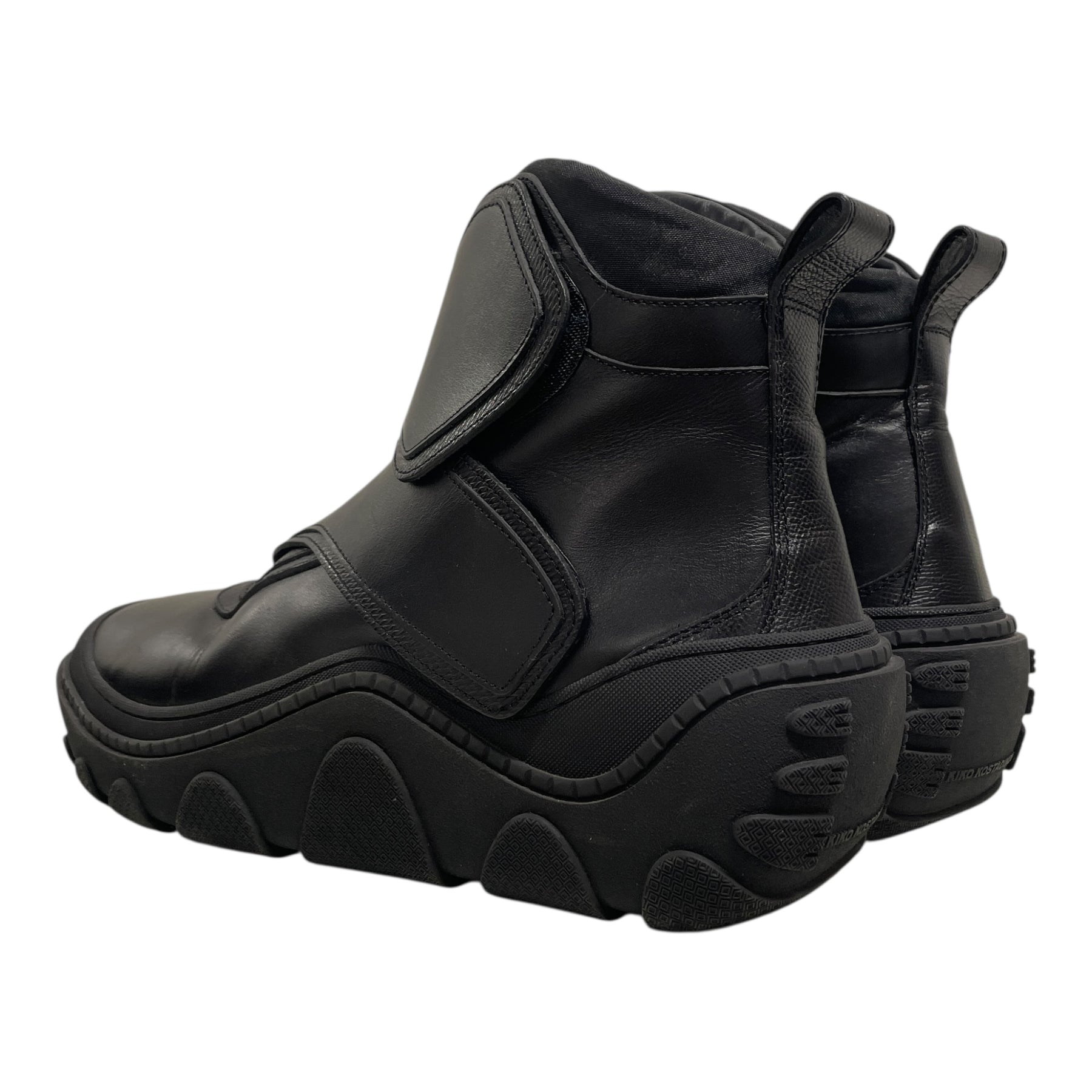 Kiko Kostadinov/Boots/EU 44/Leather/BLK/VELCRO, LRG SOLE – 2nd