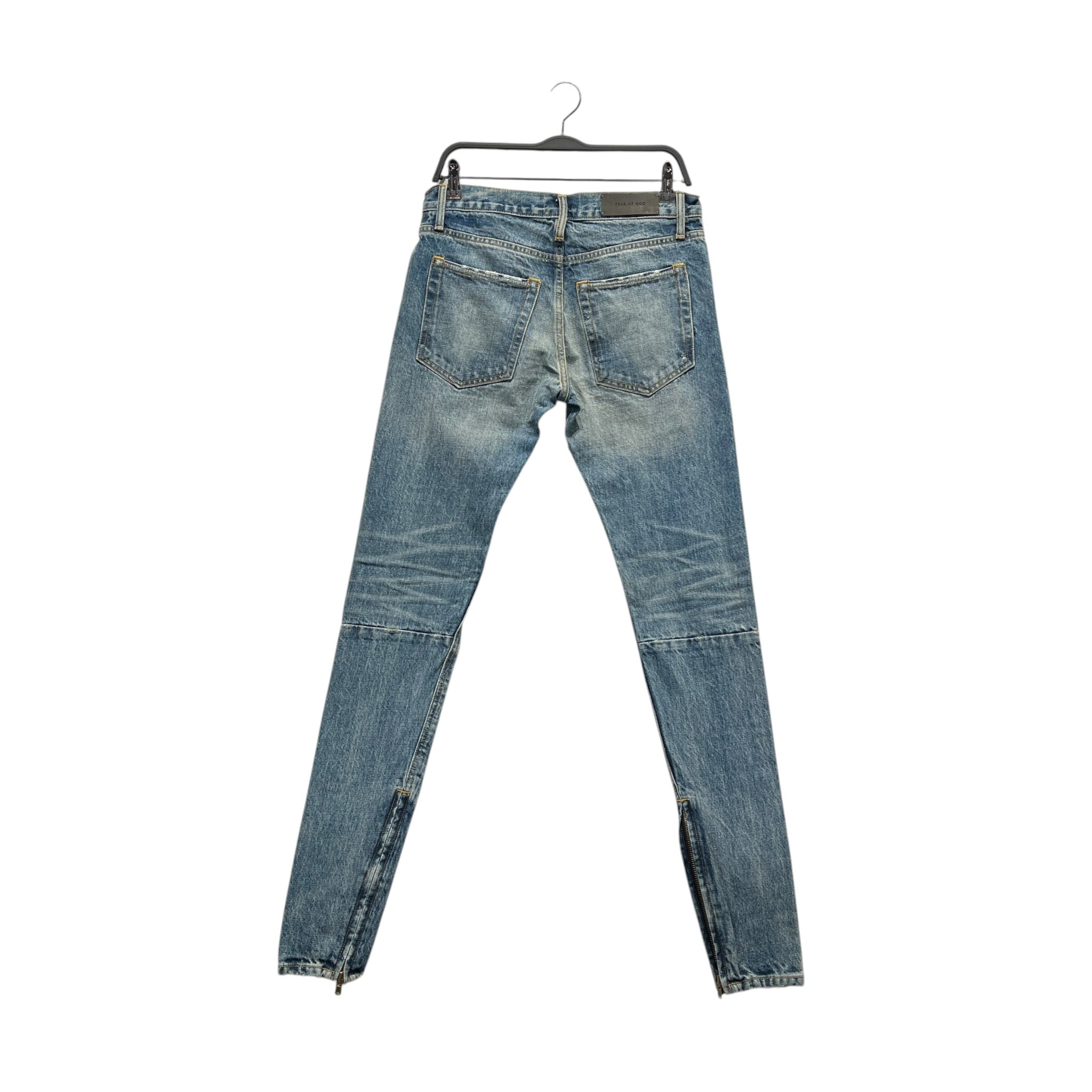FEAR OF GOD/Pants/30/Denim/BLU/DARK WASH ZIPPERS ON ANKLES view 2