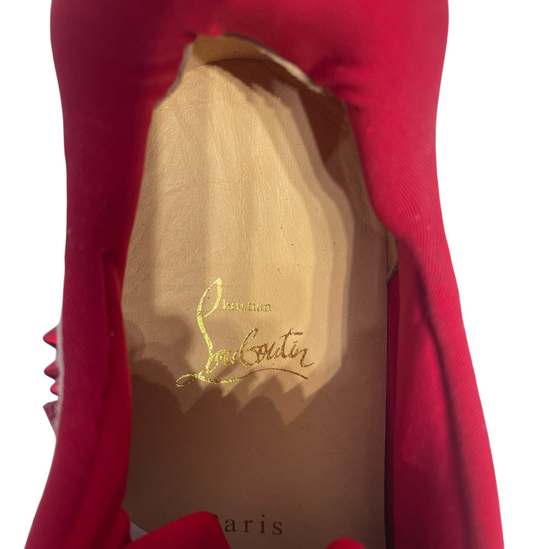 Christian Louboutin/Low-Sneakers/EU 39/RED/
