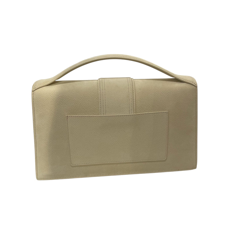 JACQUEMUS/Cross Body Bag/Leather/CRM/LE GRAND BAMBINO