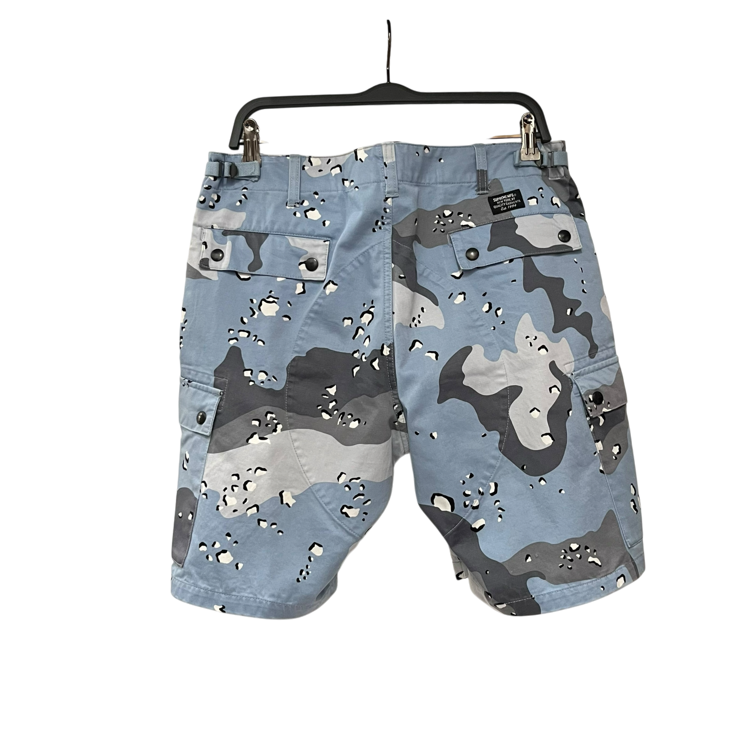 Supreme/Shorts/32/Cotton/BLU/Camouflage/light blue view 2
