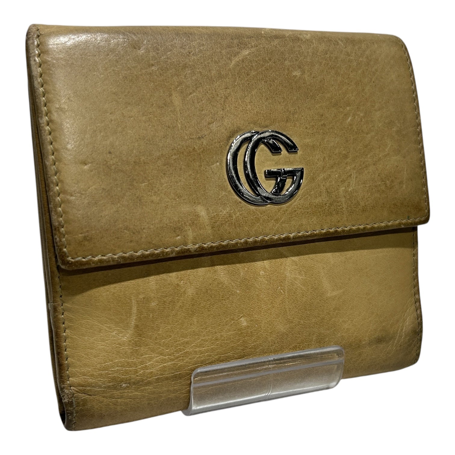 GUCCI/Bifold Wallet/Leather/KHK/J6TGMB9 view 6