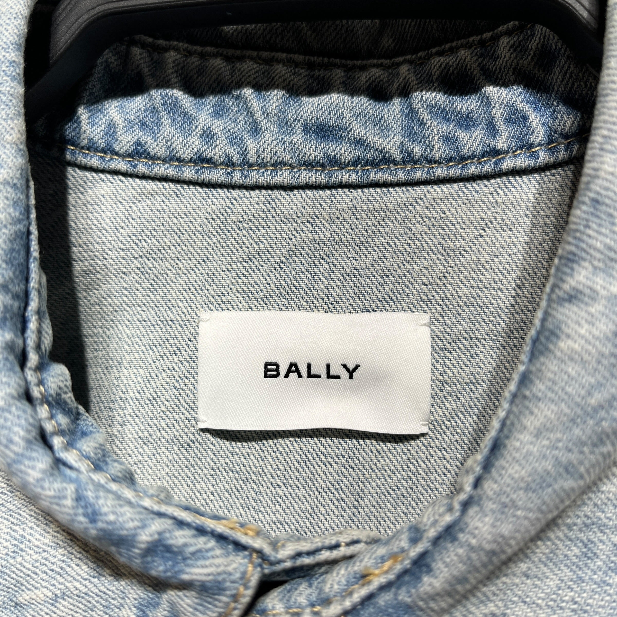 BALLY/LS Shirt/XL/Denim/IDG/MARBLE BUTTONS view 3