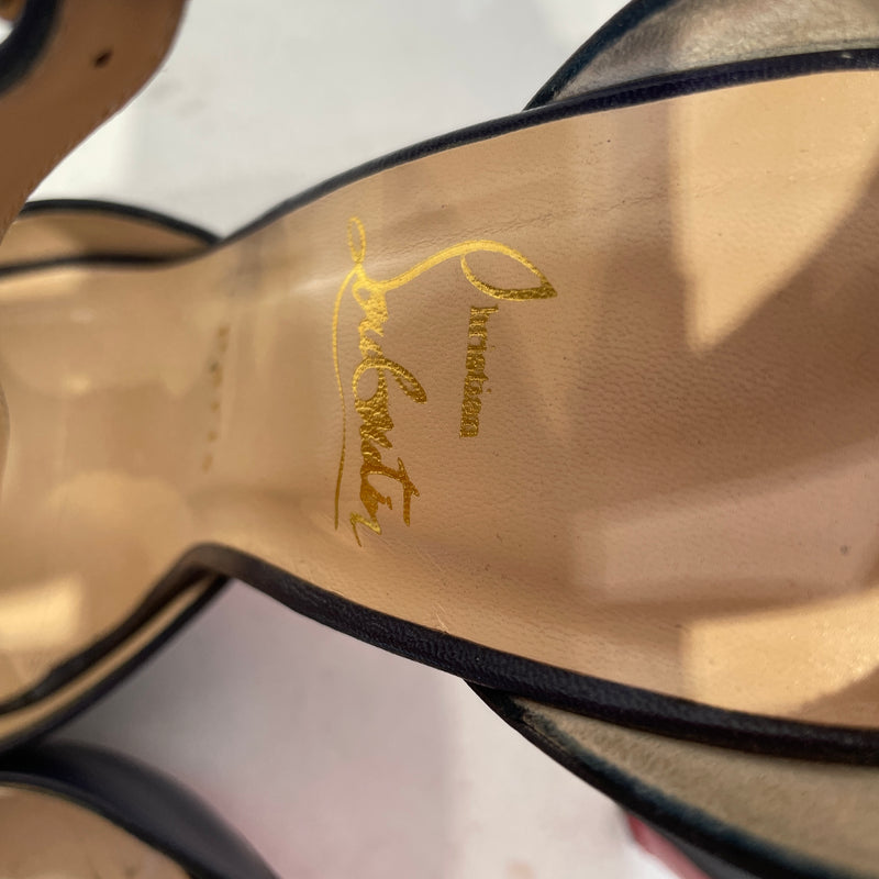 Christian Louboutin/Heels/EU 37.5/NVY/