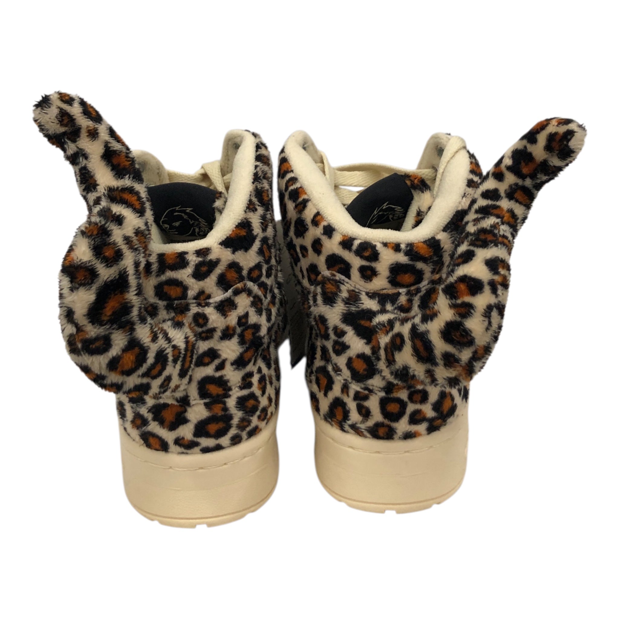 JEREMY SCOTT/Hi-Sneakers/US 7/Leopard/Cotton/BEG/ view 4