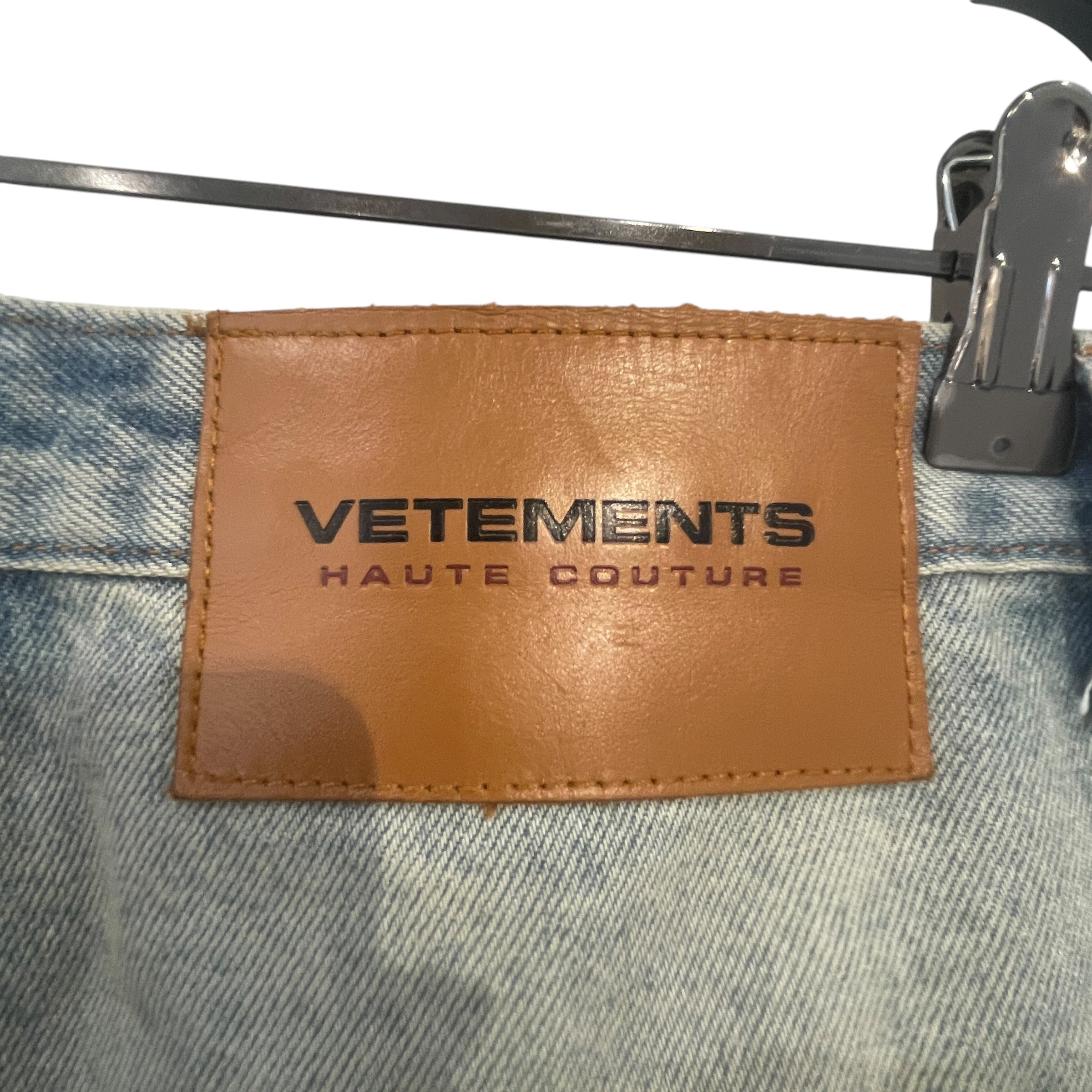 VETEMENTS/Pants/Denim/BLU/ view 3