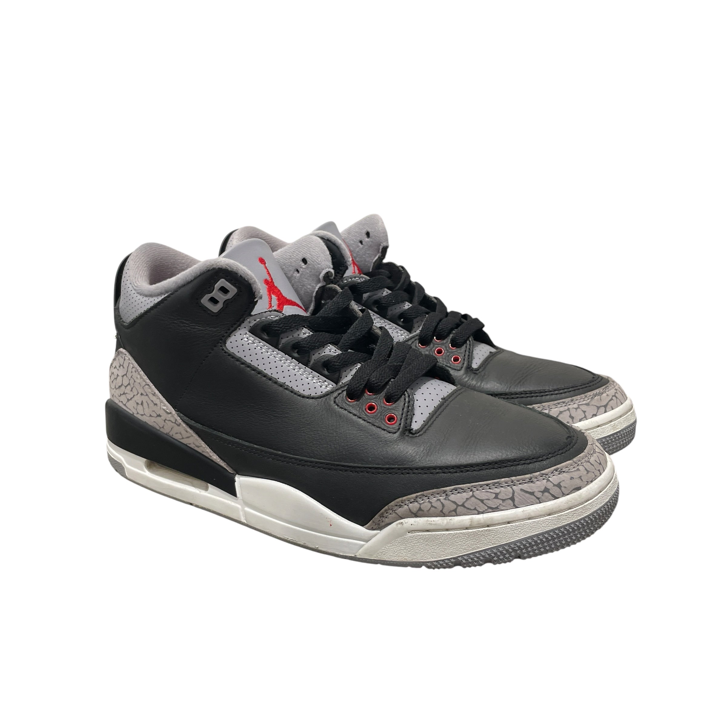 JORDAN BRAND/Low-Sneakers/US 9.5/Leather/BLK/ view 1