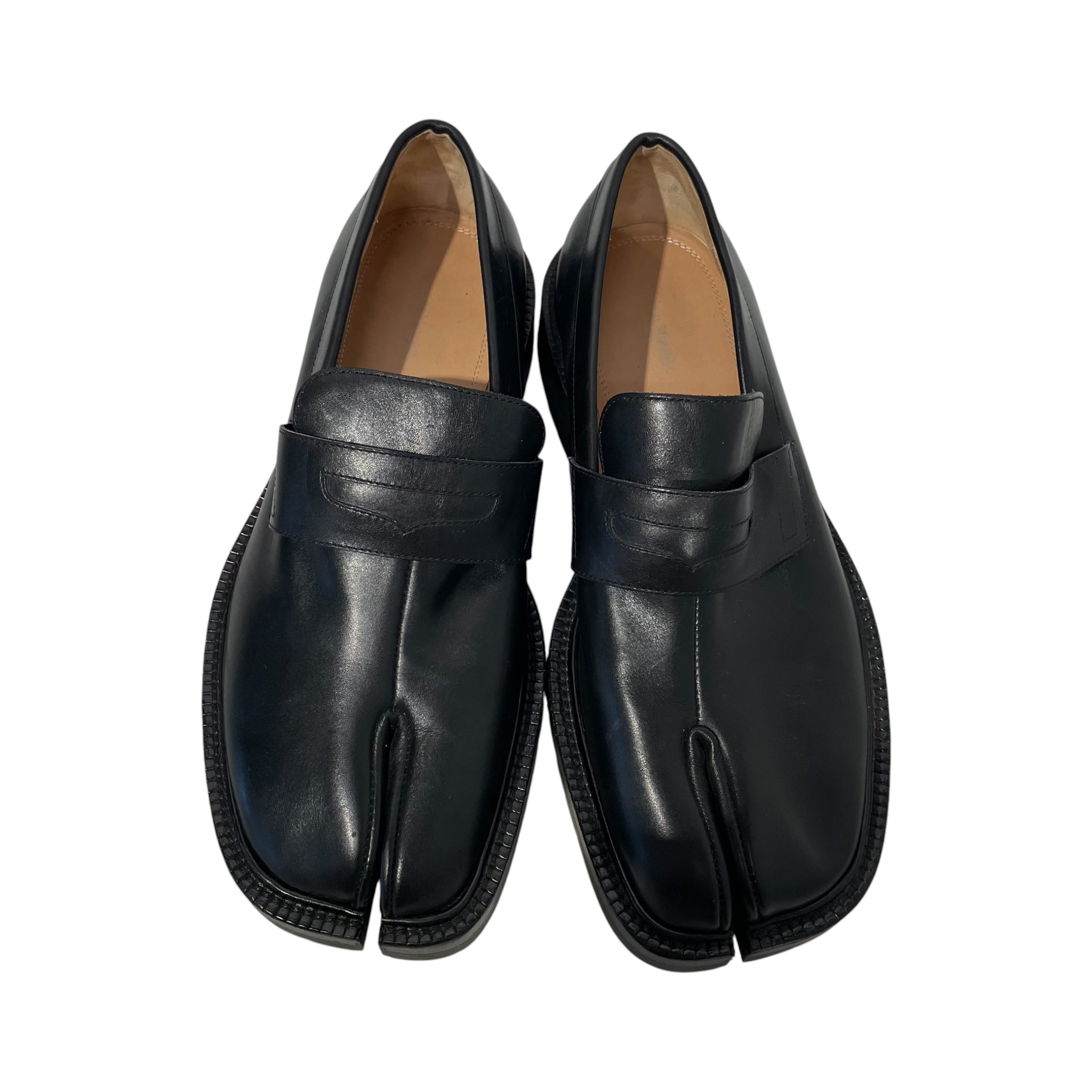 Maison Margiela/Loafers/EU 40/Leather/BLK/ view 3