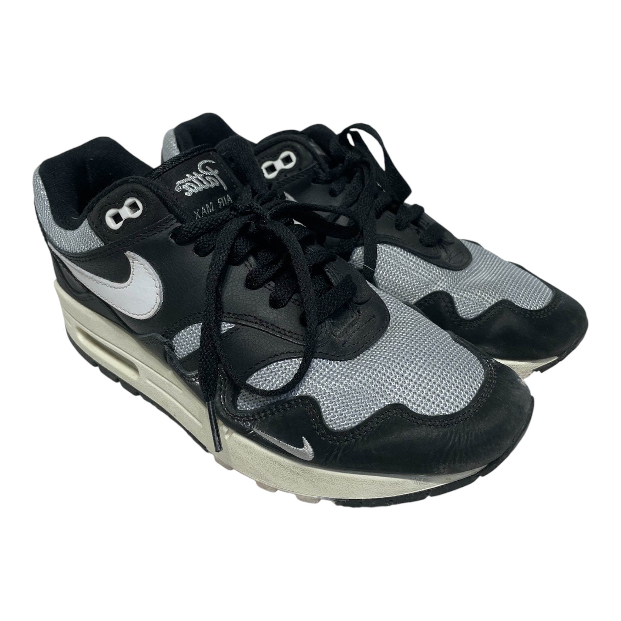 NIKE/Patta/Low-Sneakers/US 7/Leather/BLK/dq0299-001 view 1