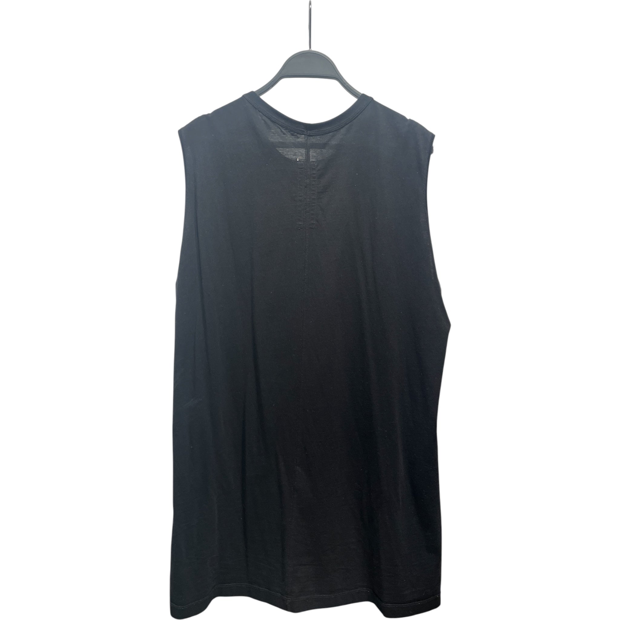 Rick Owens/Tank Top/L/Cotton/BLK/Graphic/UFW view 2