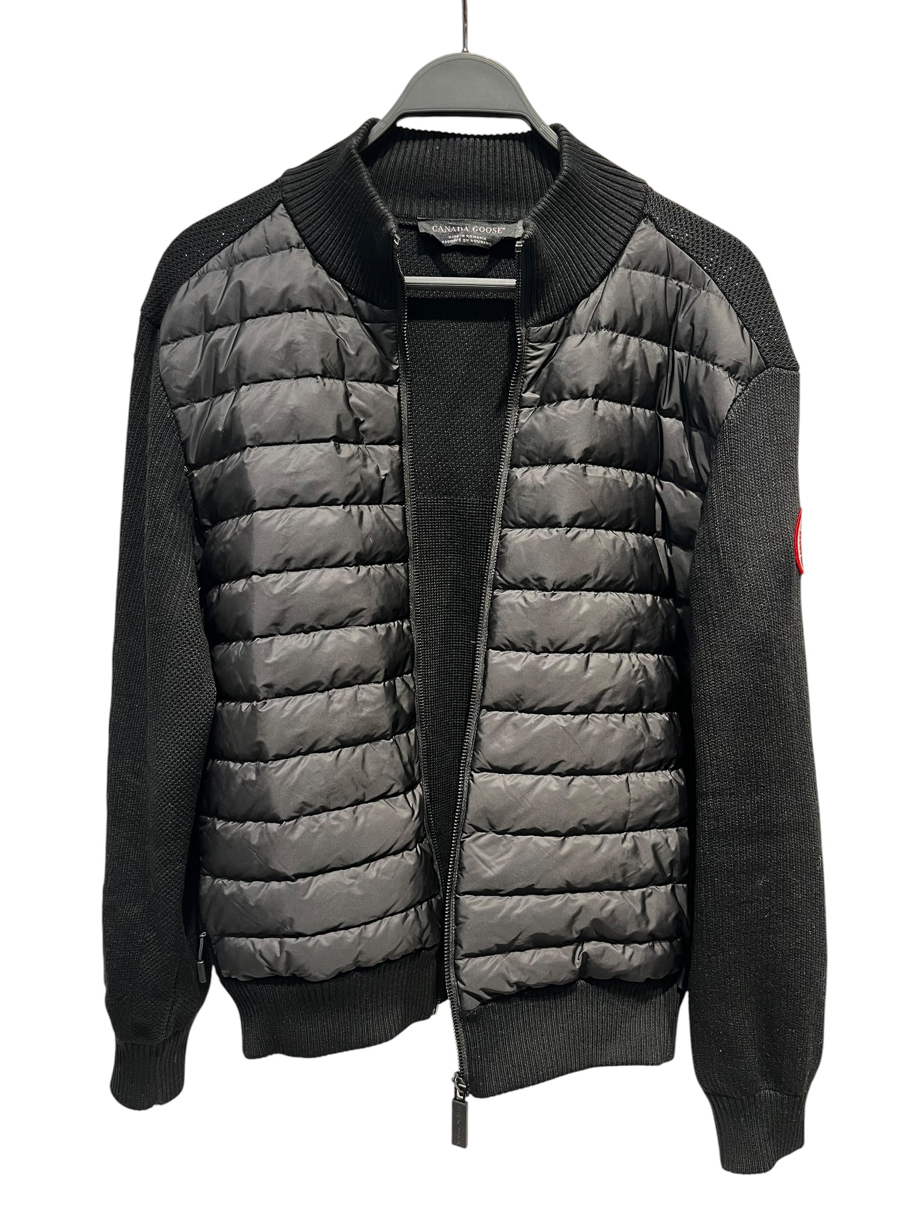 CANADA GOOSE/Jacket/L/Nylon/BLK/KNITTED SLEEVES view 2