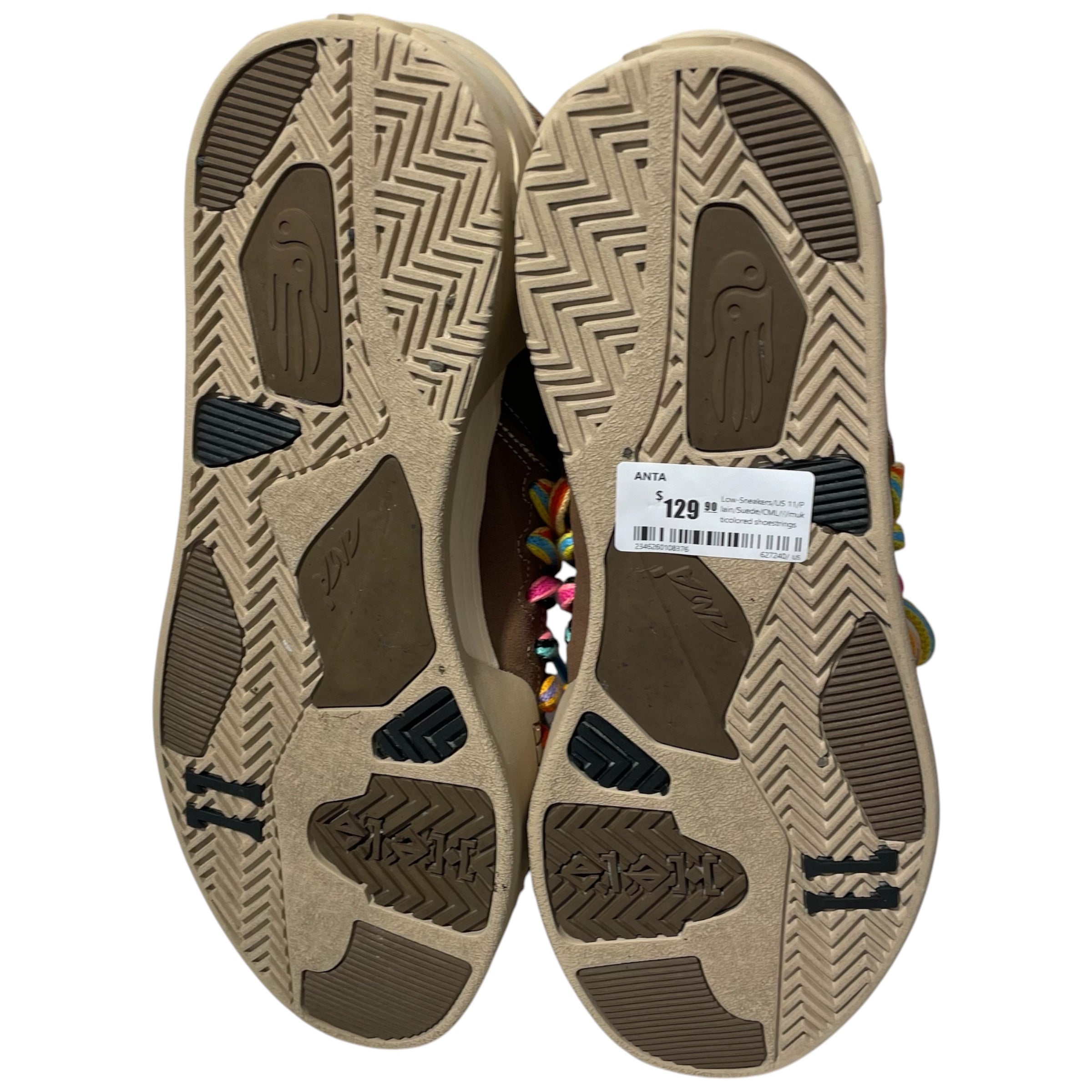 ANTA/Low-Sneakers/US 11/Suede/CML/ view 5
