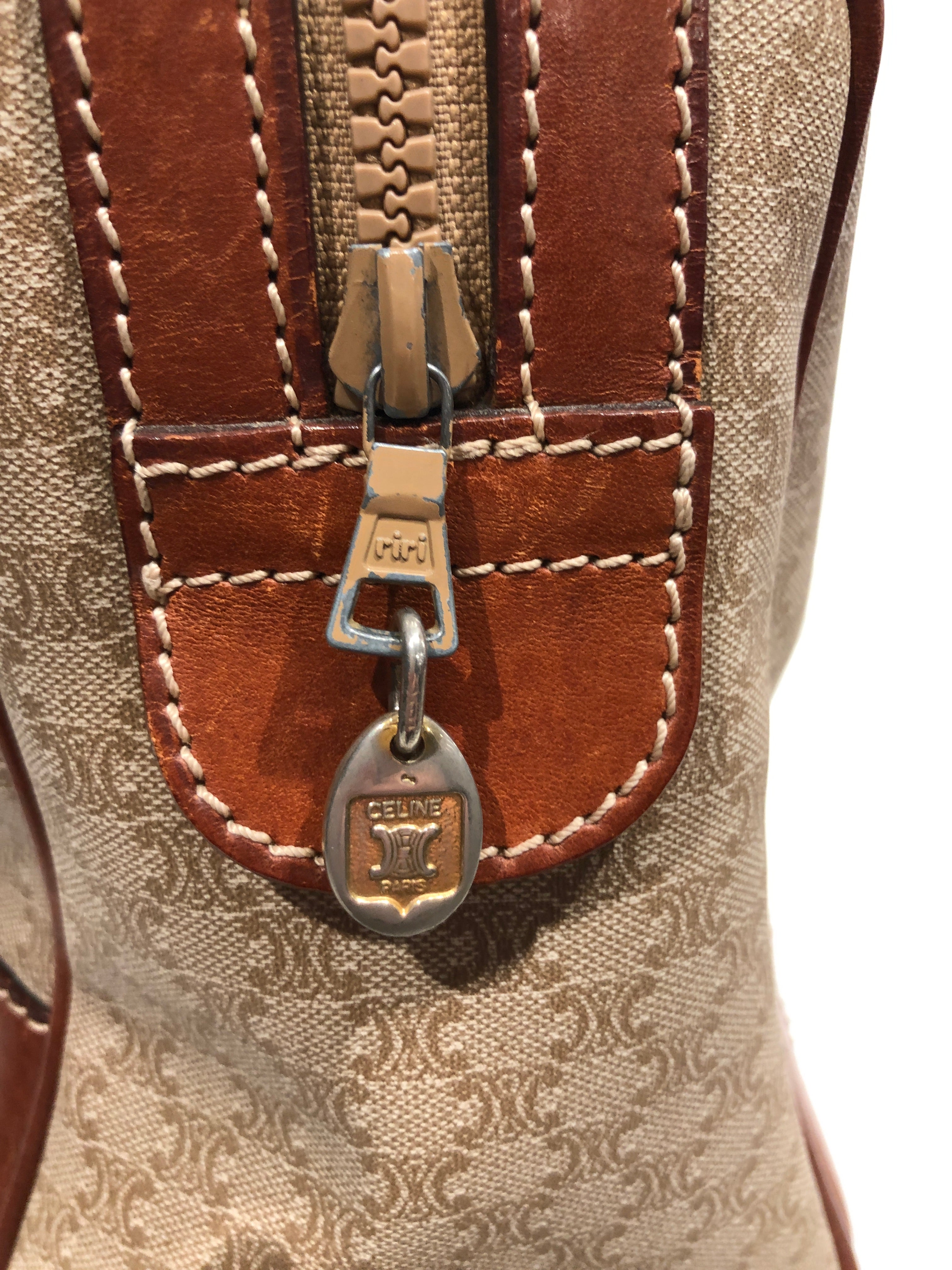 CELINE/Hand Bag/All Over Print/Leather/BEG/ view 9