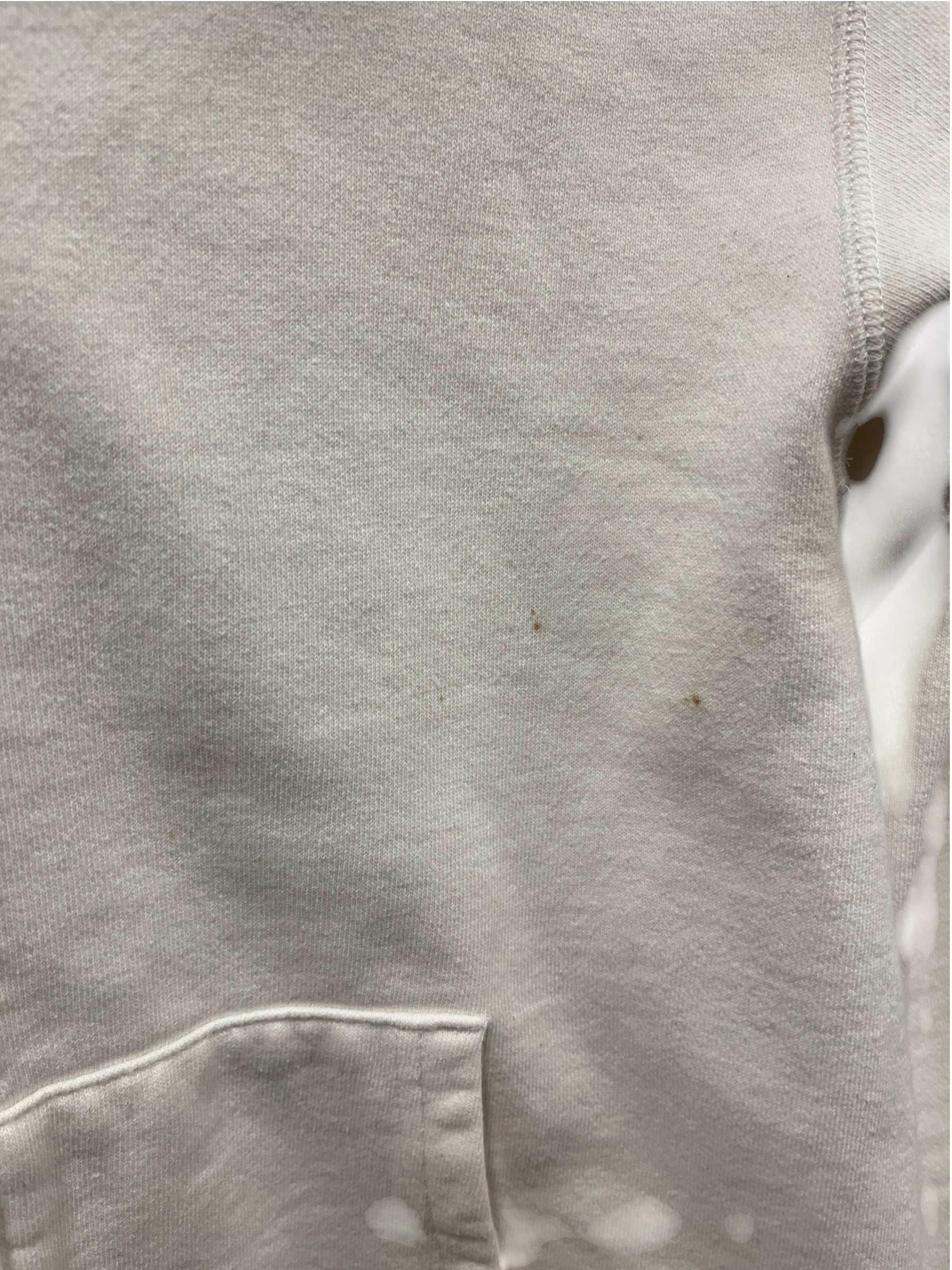 A BATHING APE/Zip Up Hoodie/S/Cotton/WHT/USA SHARK ZULL ZIP, as is view 6