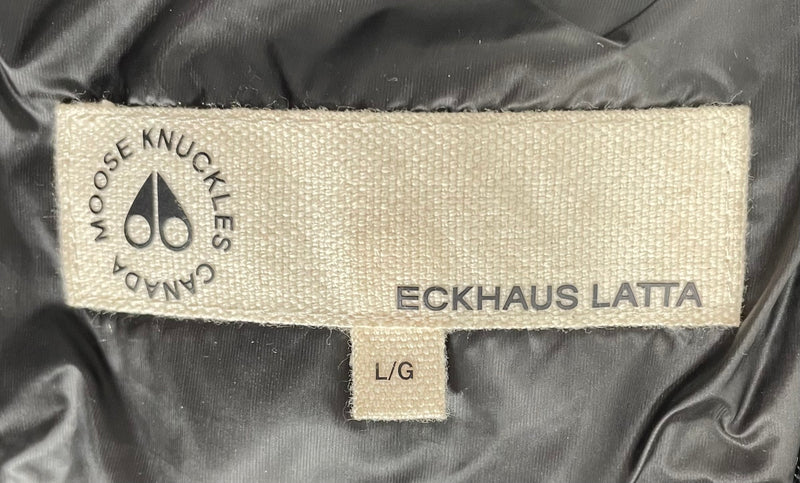 MOOSE KNUCKLES/ECKHAUS LATTA/Puffer Jkt/L/Nylon/BLK/63921