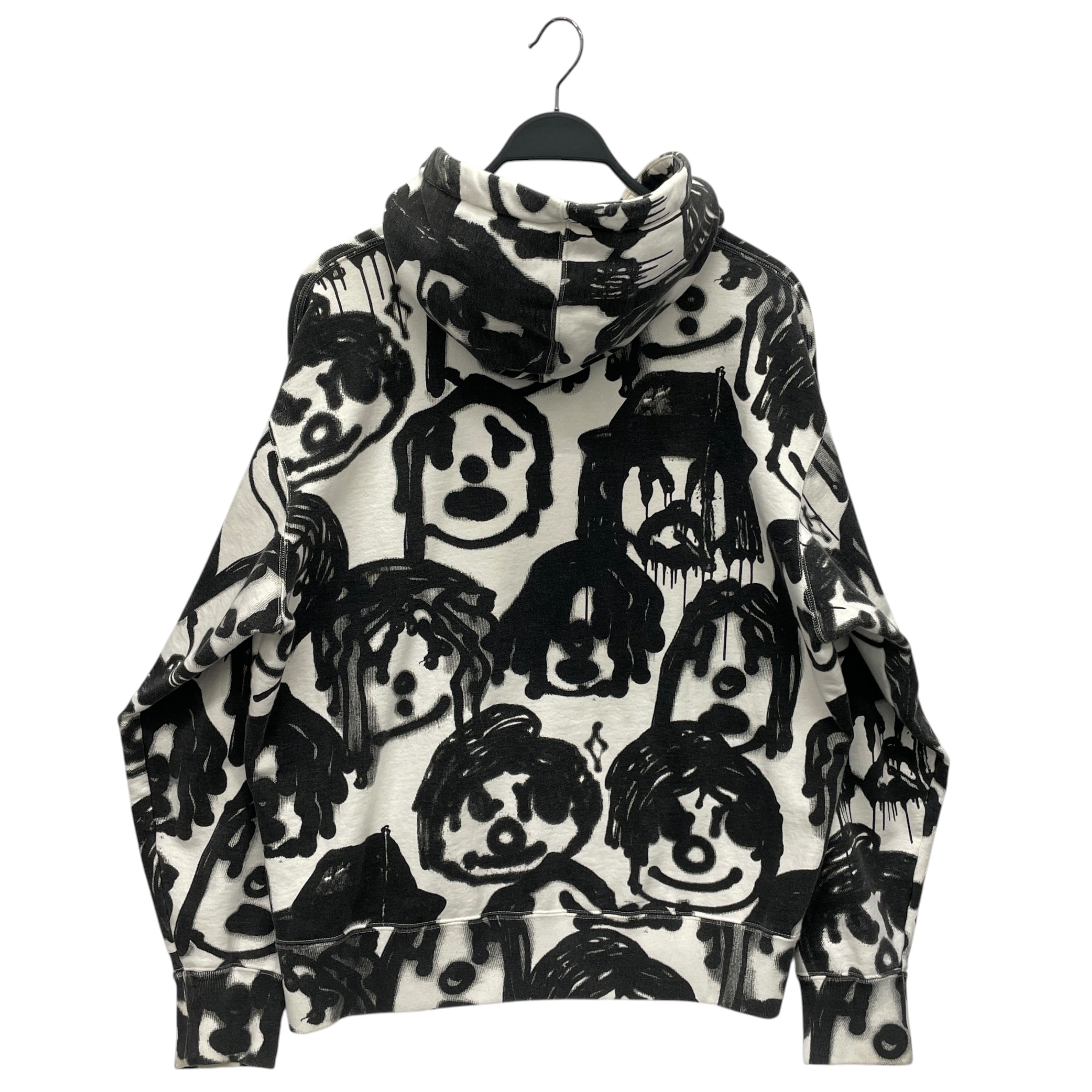 Supreme/YOHJI YAMAMOTO/Hoodie/M/All Over Print/Cotton/WHT/SANCHEETO HOODIE view 2