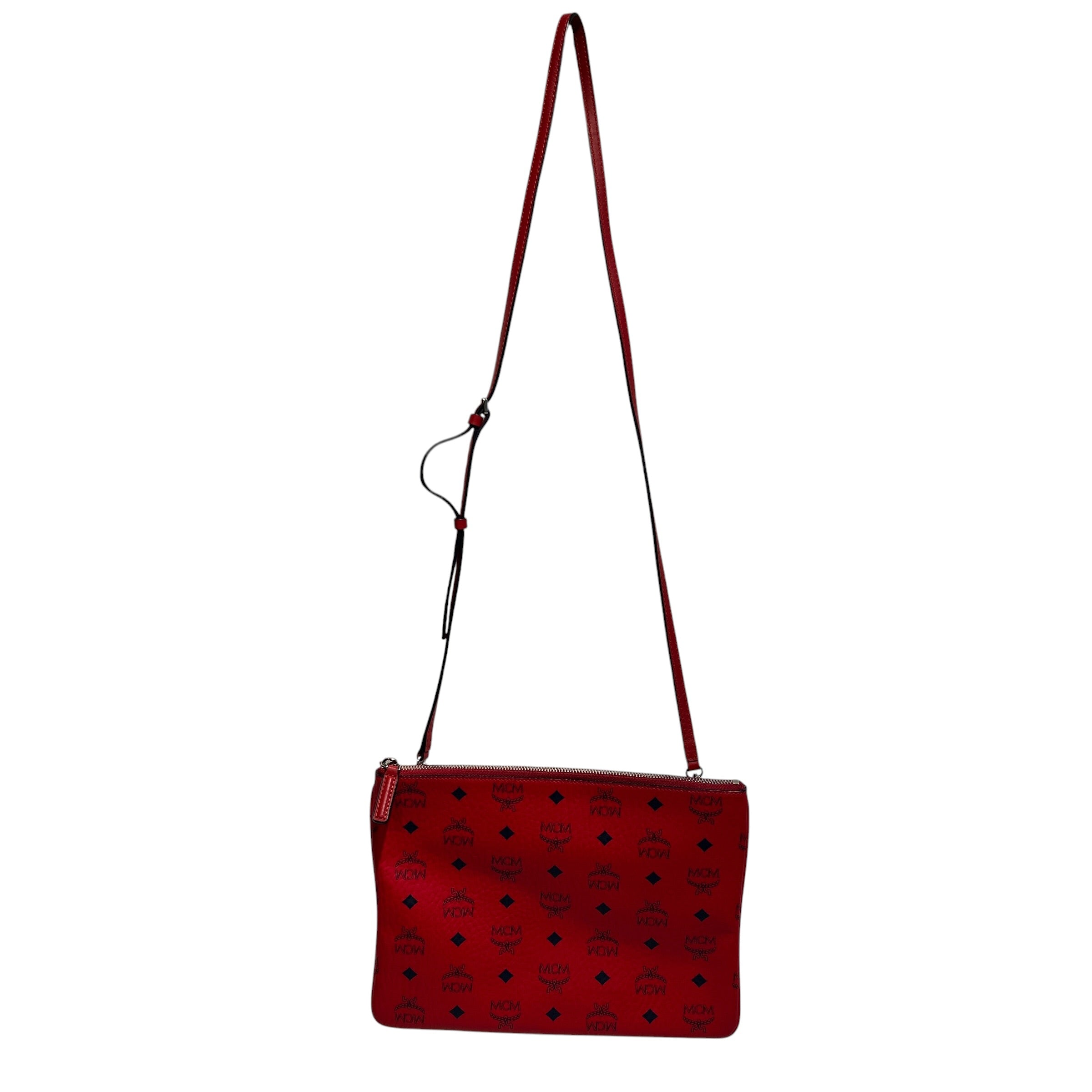 MCM/Bag/Monogram/Leather/RED/ view 2