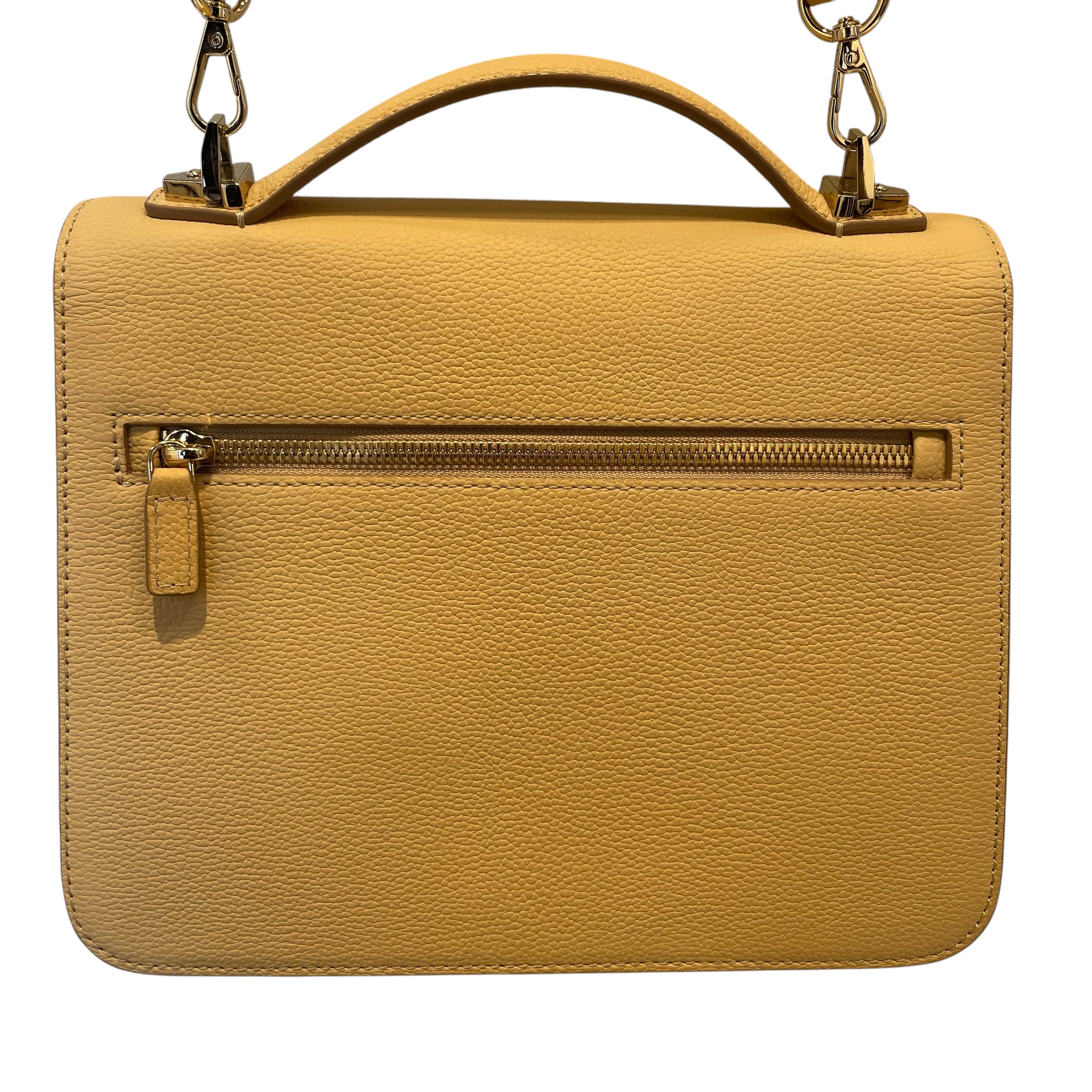 MCM/Cross Body Bag/Monogram/Leather/CRM/goldhardware/envalope bag view 4