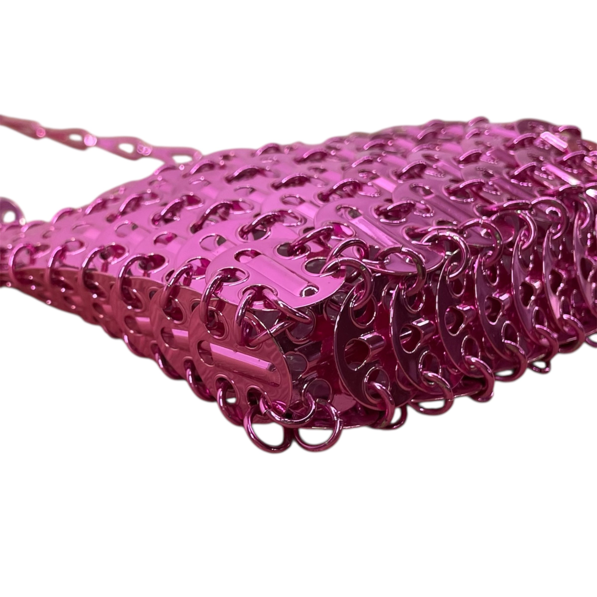 paco rabanne/Cross Body Bag/PNK/chain link bag view 4
