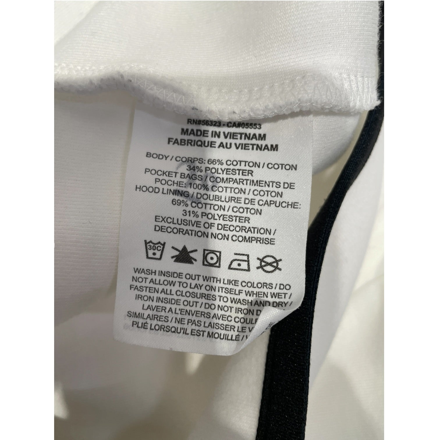 NIKE/Hoodie/L/Cotton/WHT/ view 4
