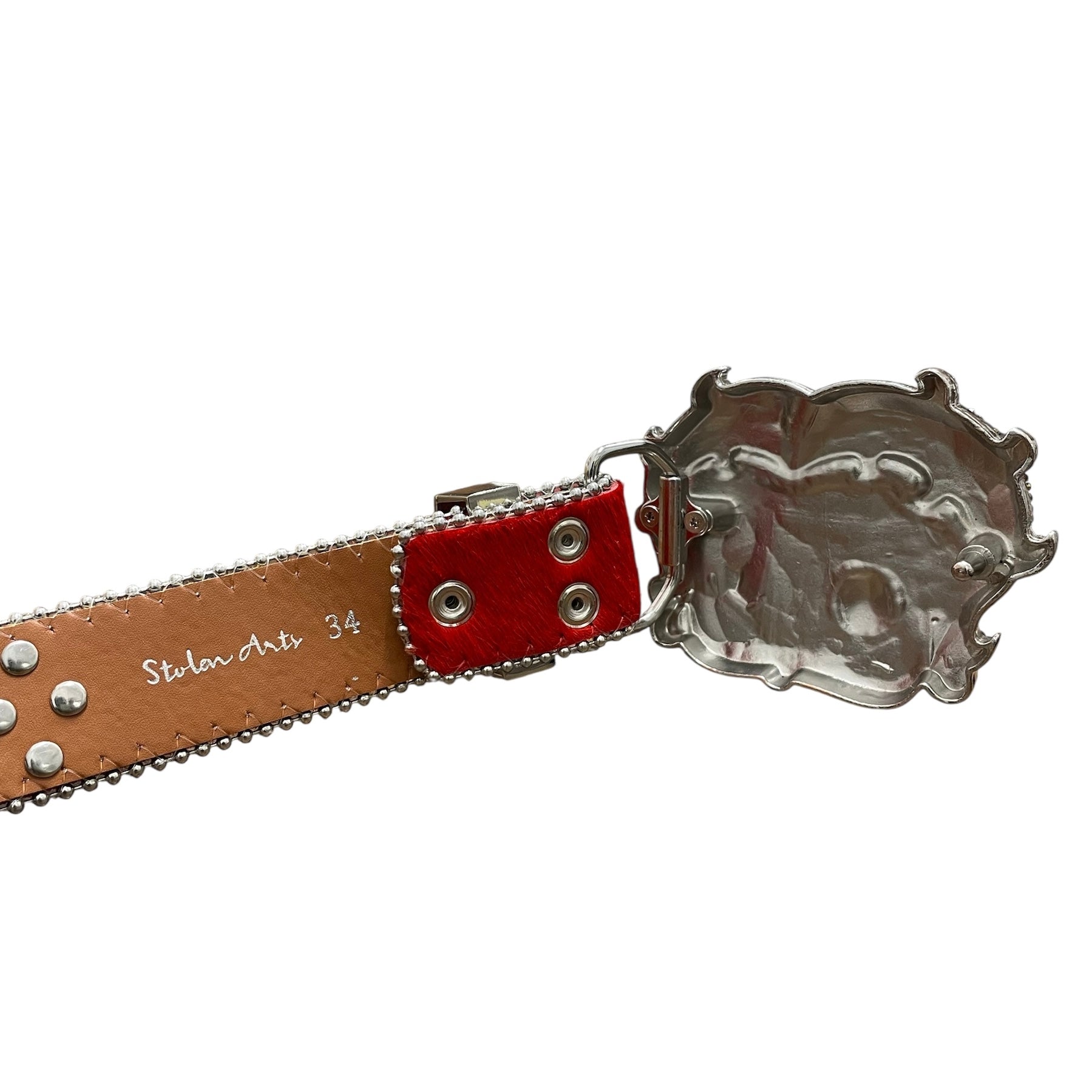 STOLEN ARTS/Belt/Acrylic/RED/BETTY BOOP RHINESTONE BELT view 3