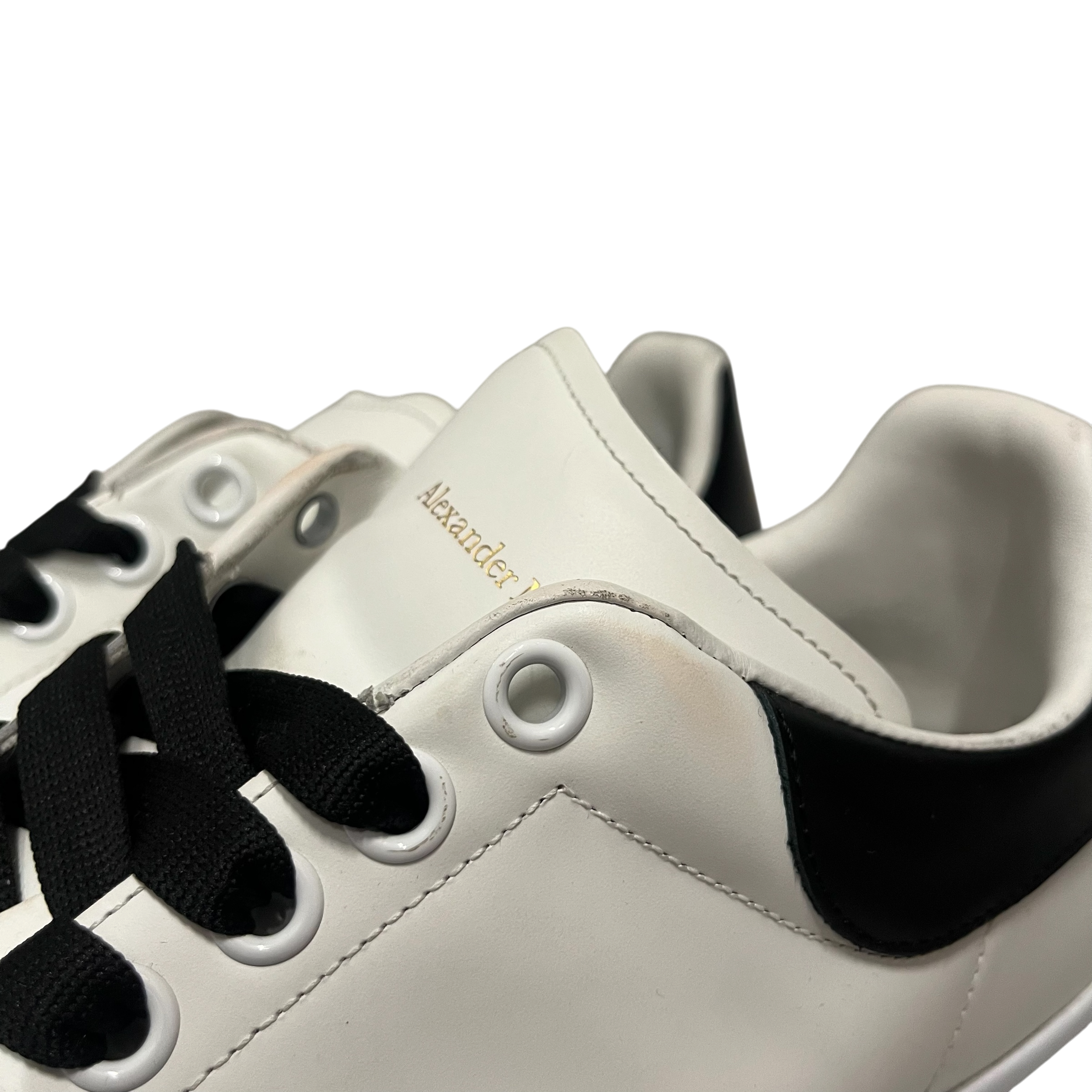 Alexander McQueen/Low-Sneakers/EU 44/Leather/WHT/ view 6