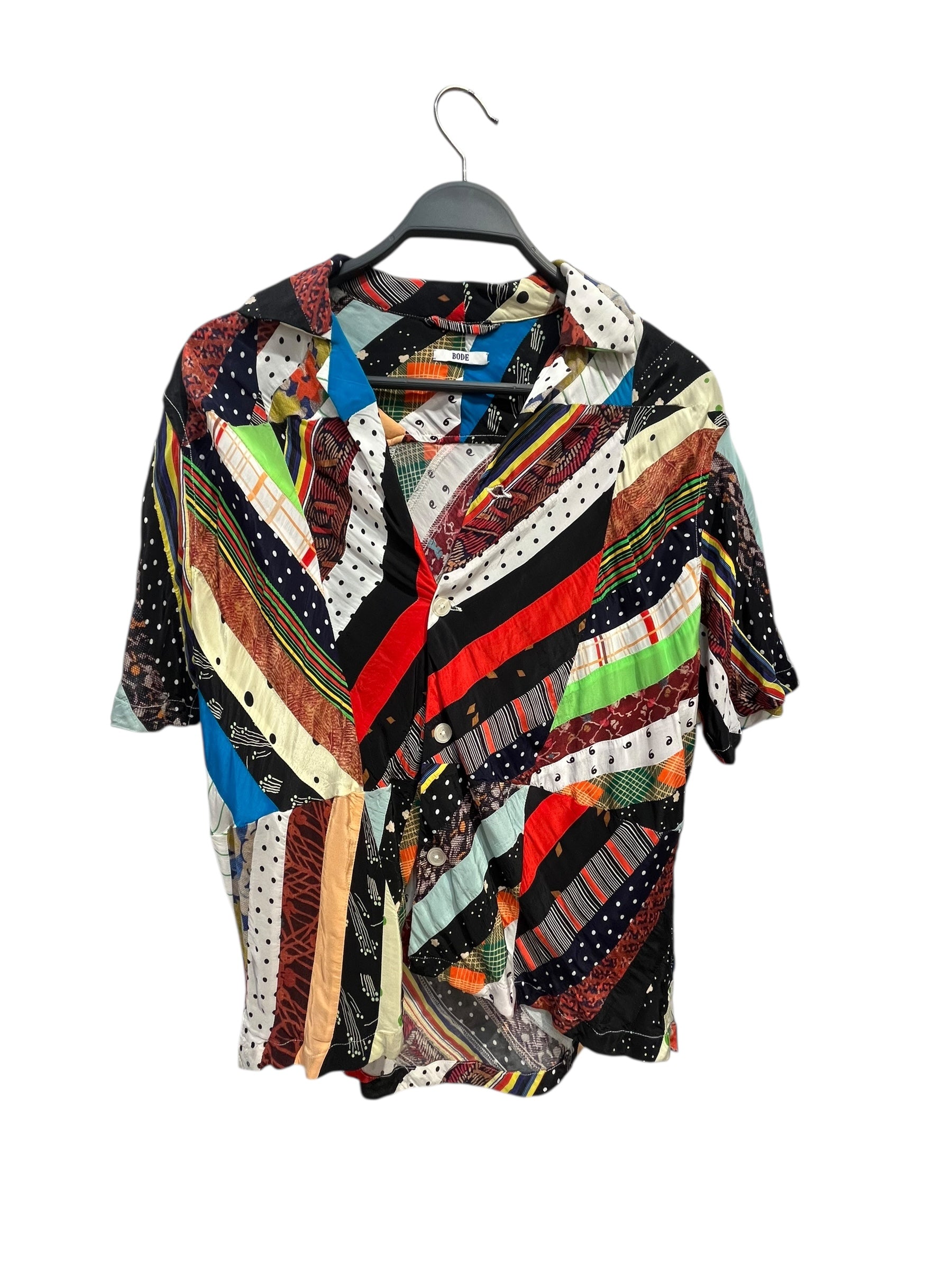 BODE/Shirt/M/Silk/MLT/MLT PTTRN SS BTTN UP view 1