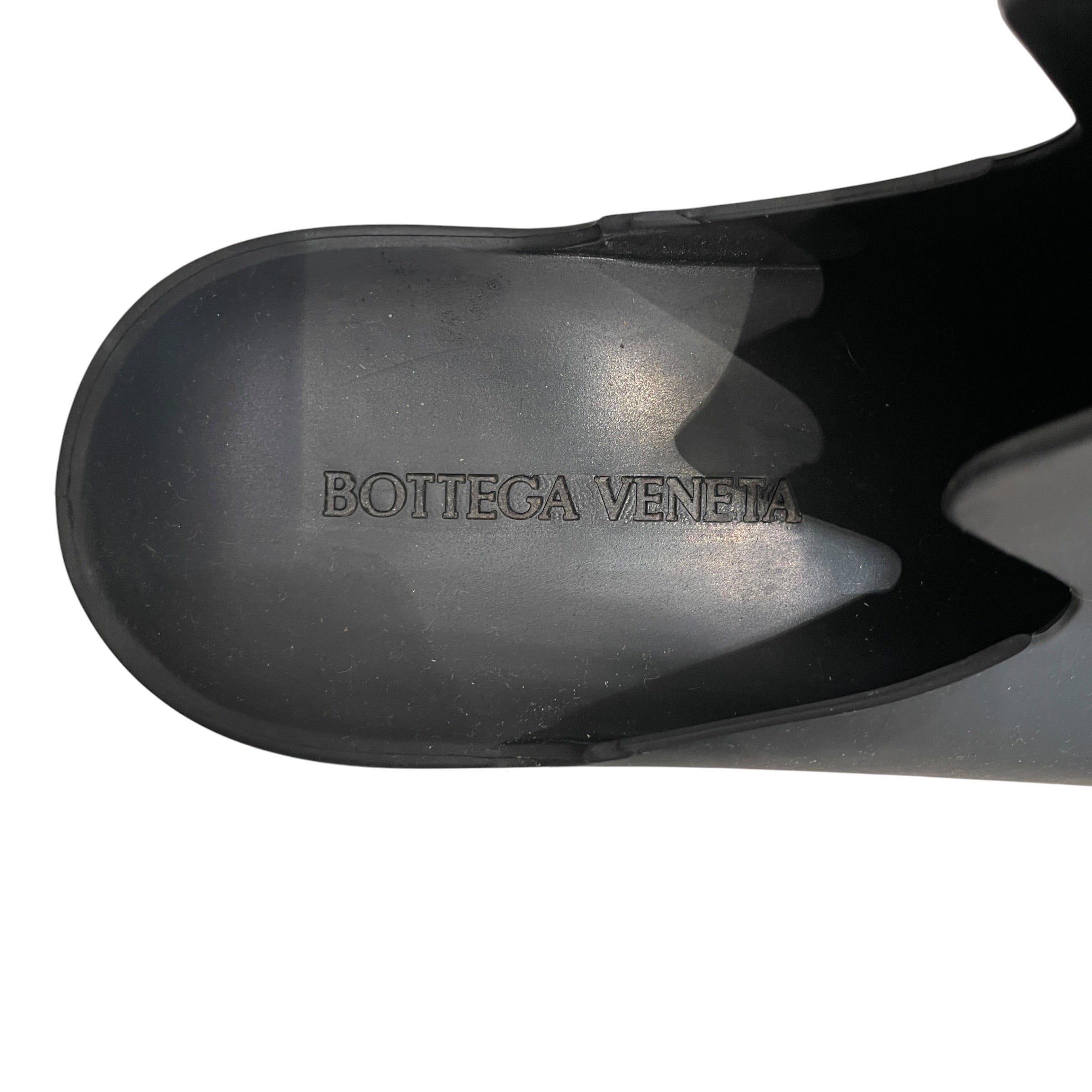 BOTTEGA VENETA/Sandals/EU 38/GRY/RUBBER MULE CLOGS view 3
