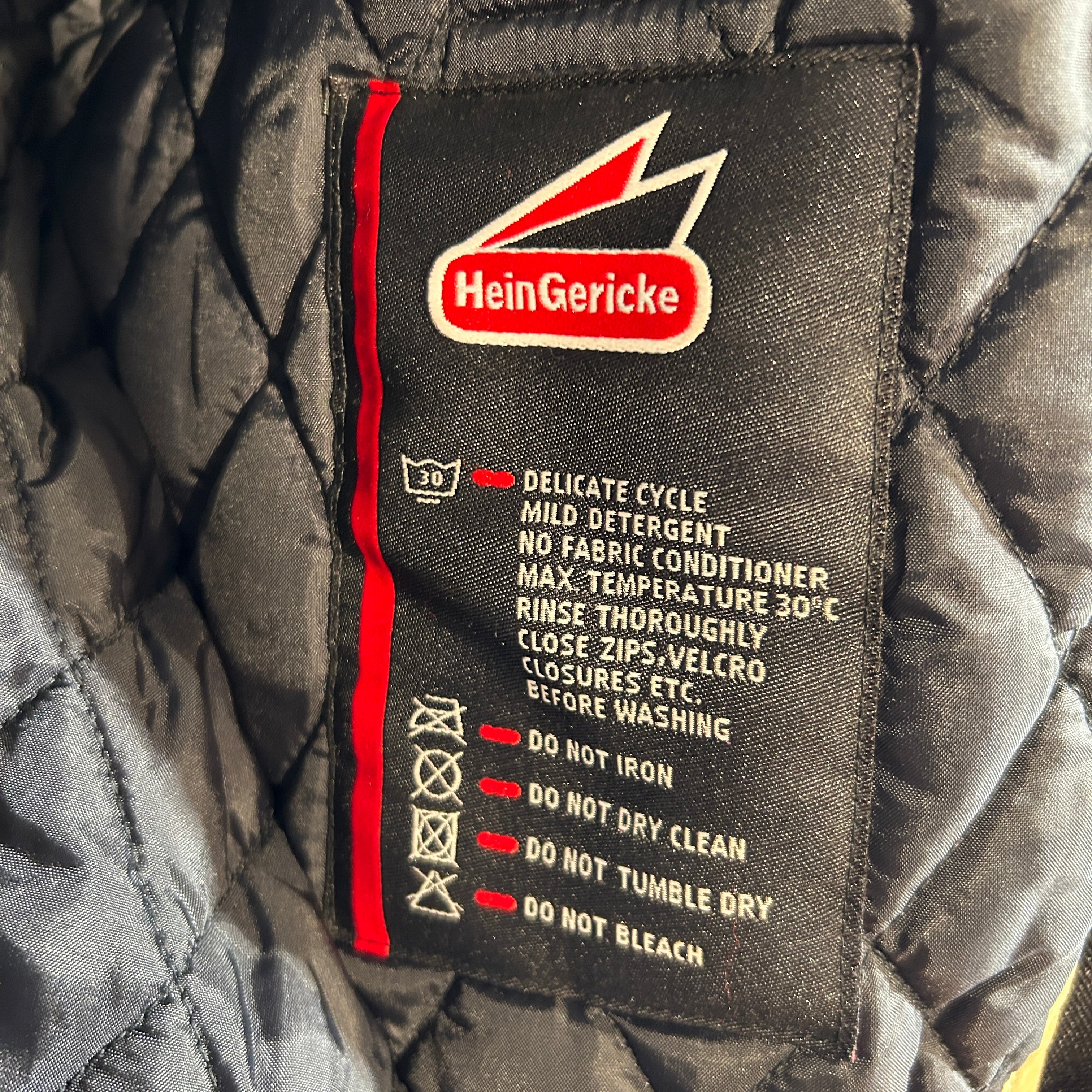 Hein Gericke/Riders Jkt (S)/M/Polyester/BLK/Multi-Pocket Biker Jacket view 5