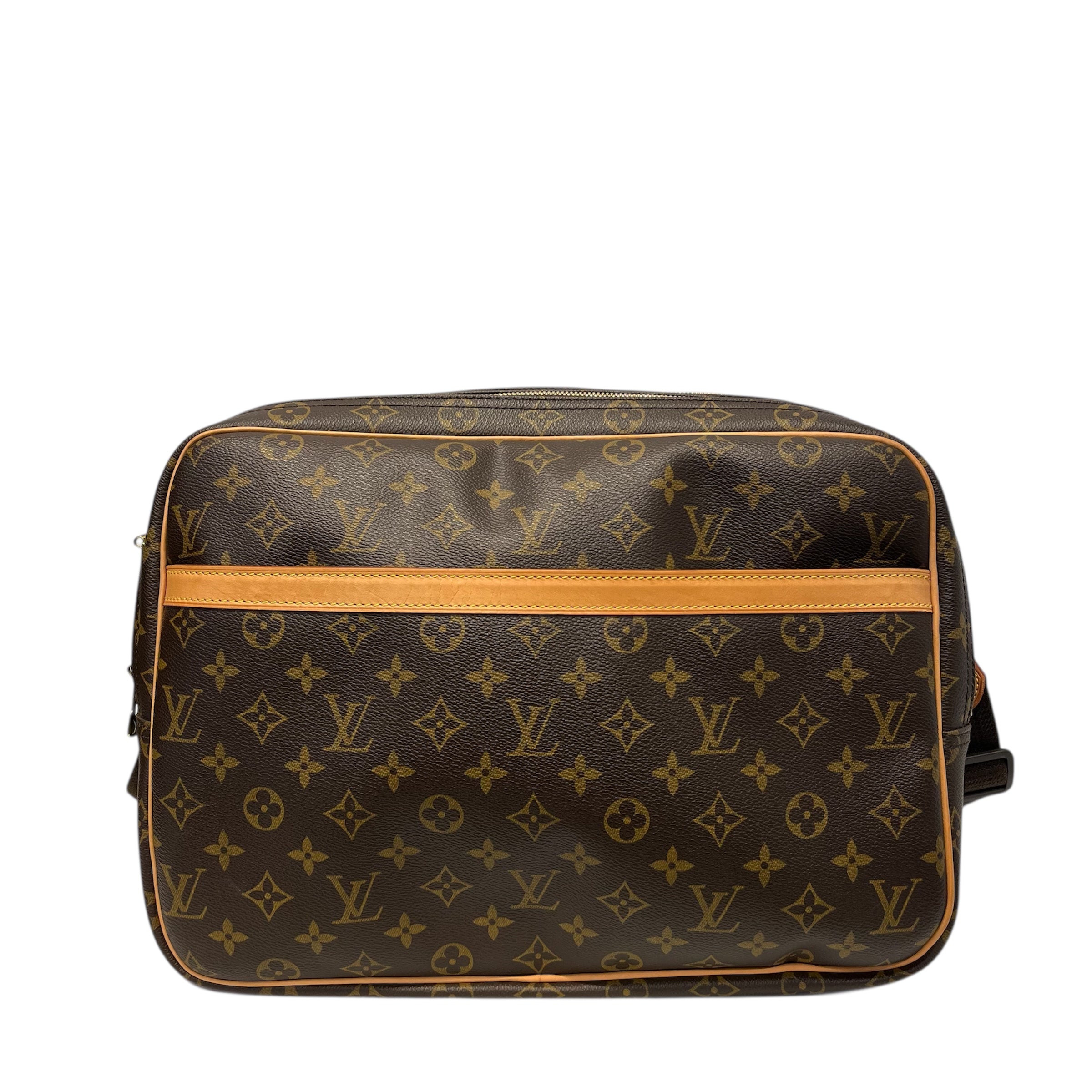 LOUIS VUITTON/Luggage/Monogram/Leather/BRW/Reporter GM view 1