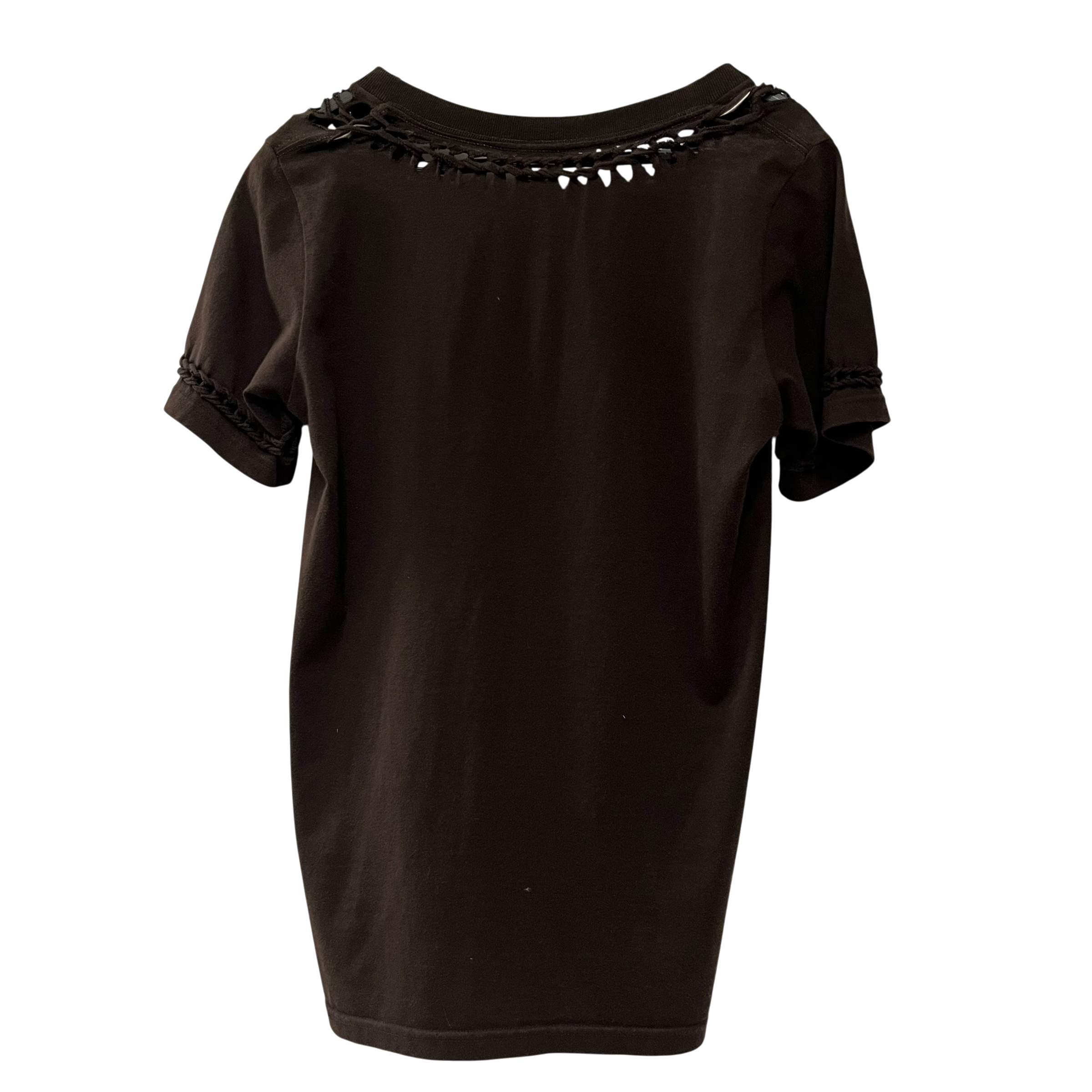 NUMBER (N)INE/T-Shirt/1/Cotton/BRW/"Nowhere Man" Braided view 2