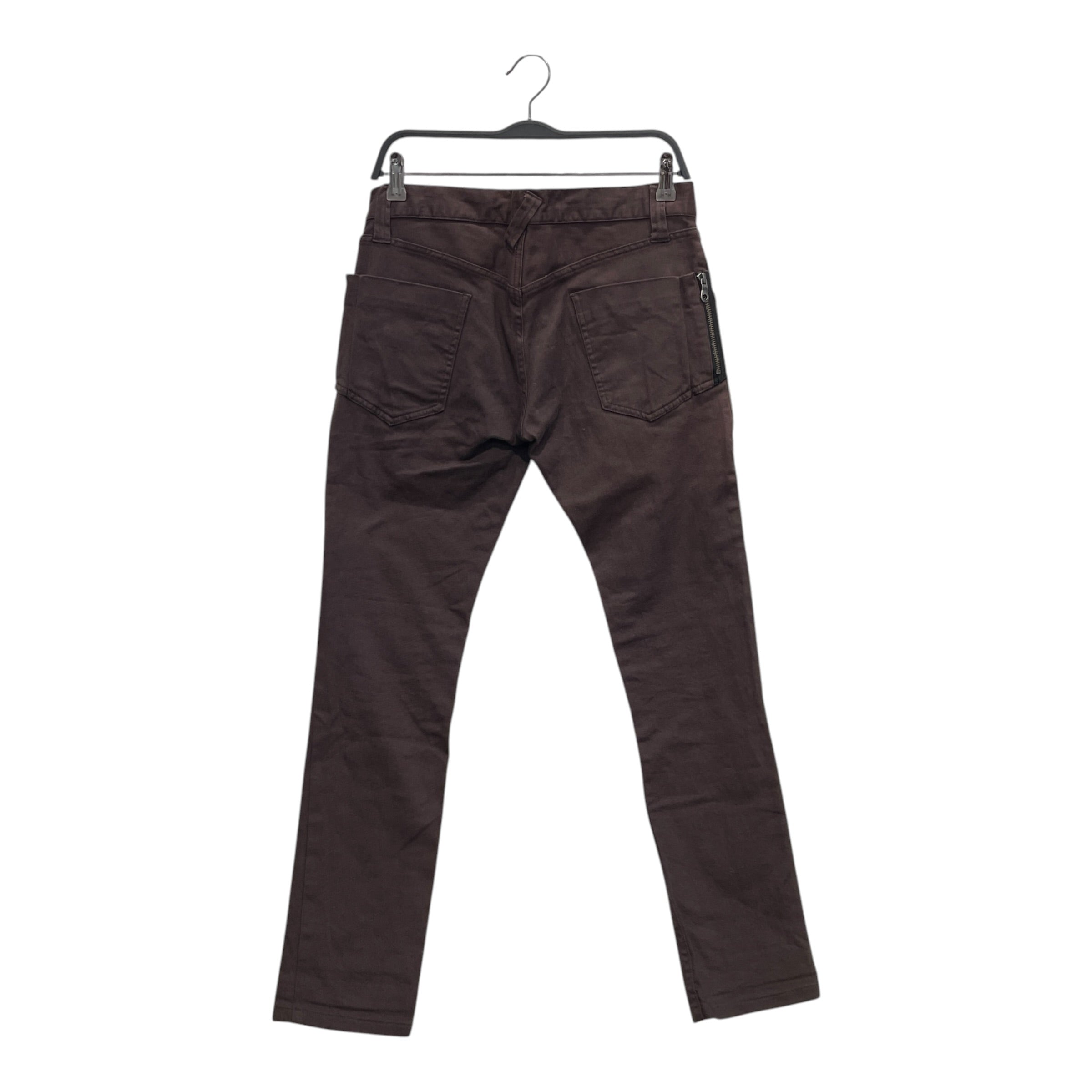 PPFM/Pants/S/Cotton/BRW/SIDEZIPPER view 2