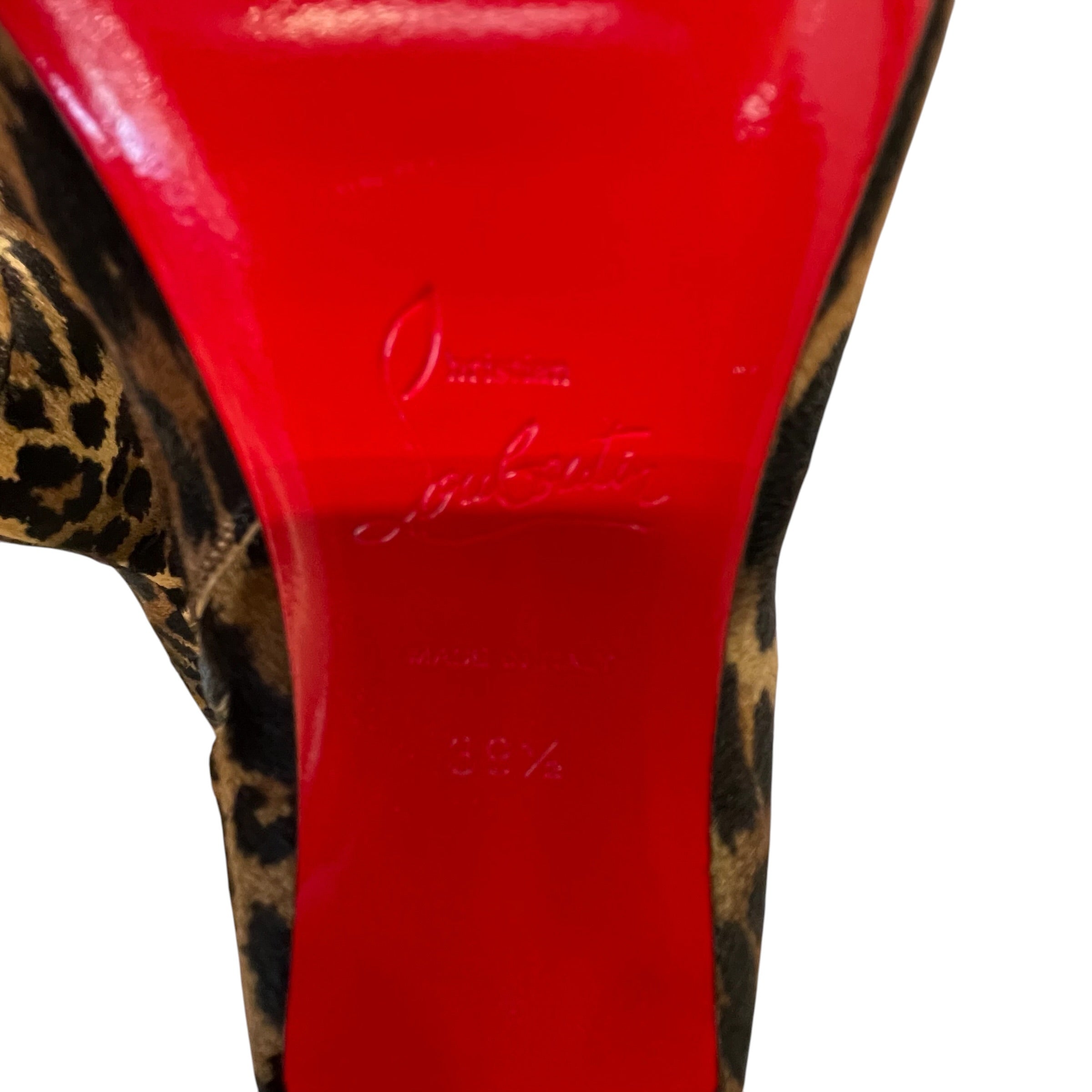 Christian Louboutin/Long Boots/EU 39.5/Animal Pattern/BRW/Kate Botta Ponyhair view 10