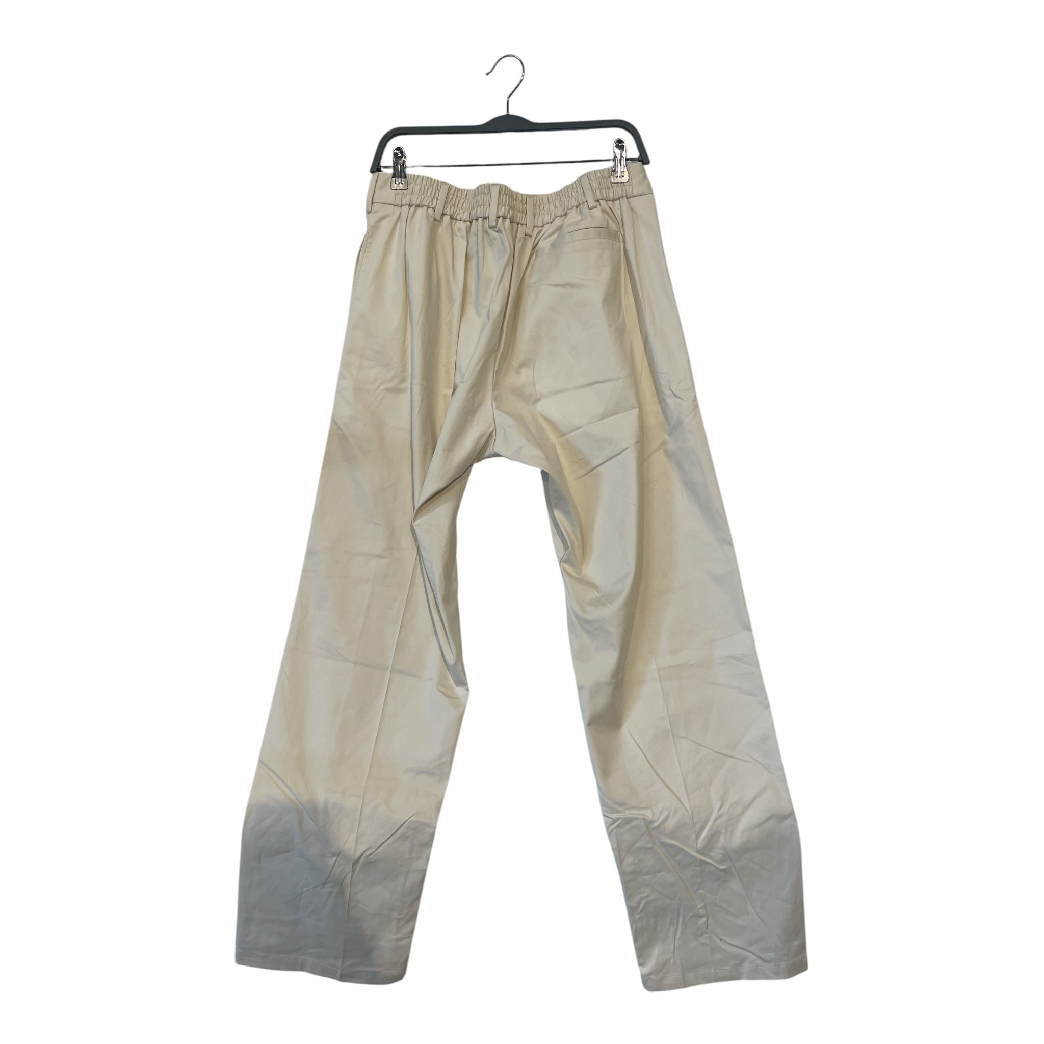 424(FourTwoFour)/Straight Pants/M/Cotton/CRM/PLEATED view 2
