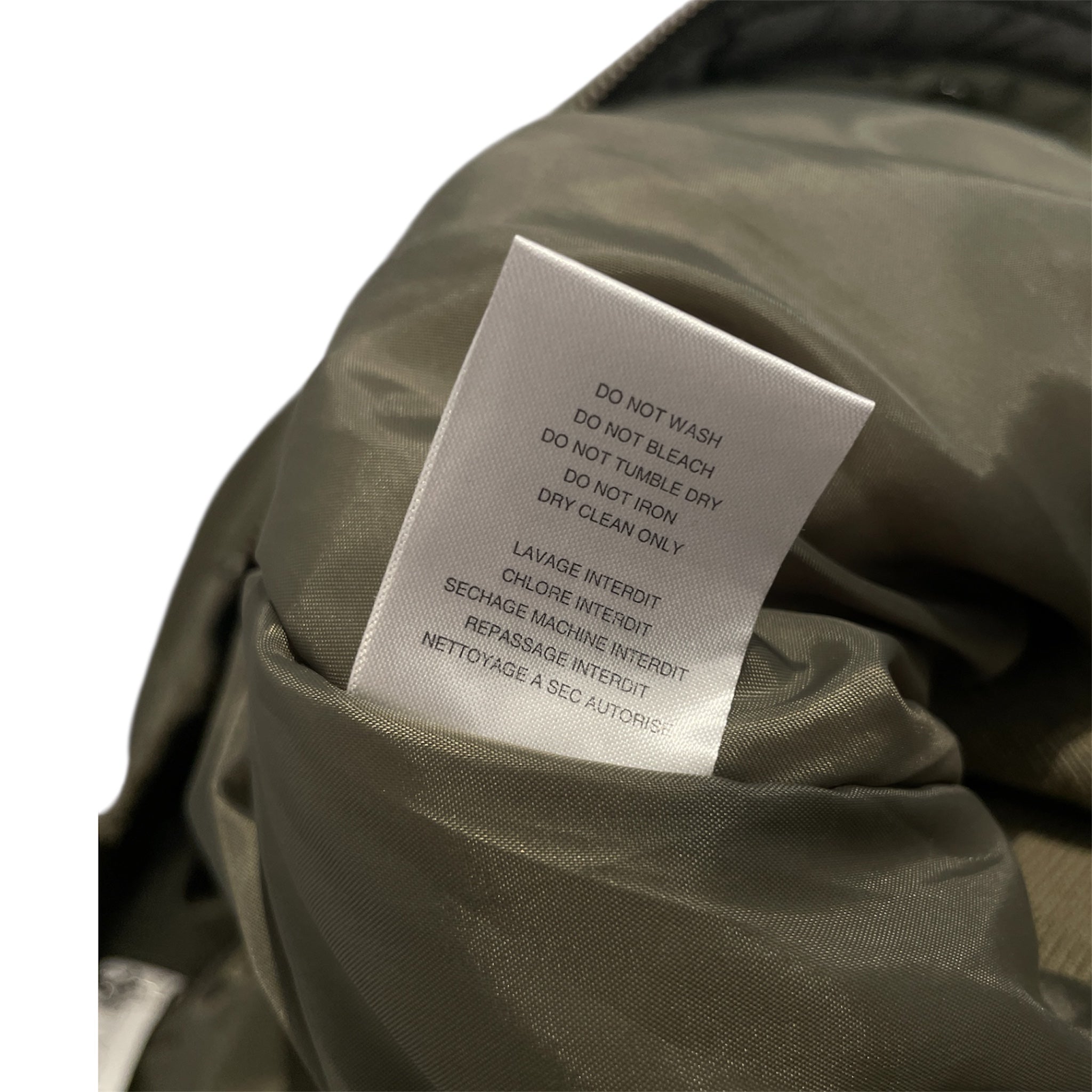 IRO/Military Jkt/M/Nylon/GRN/iro jeans braided bomber jacke view 5