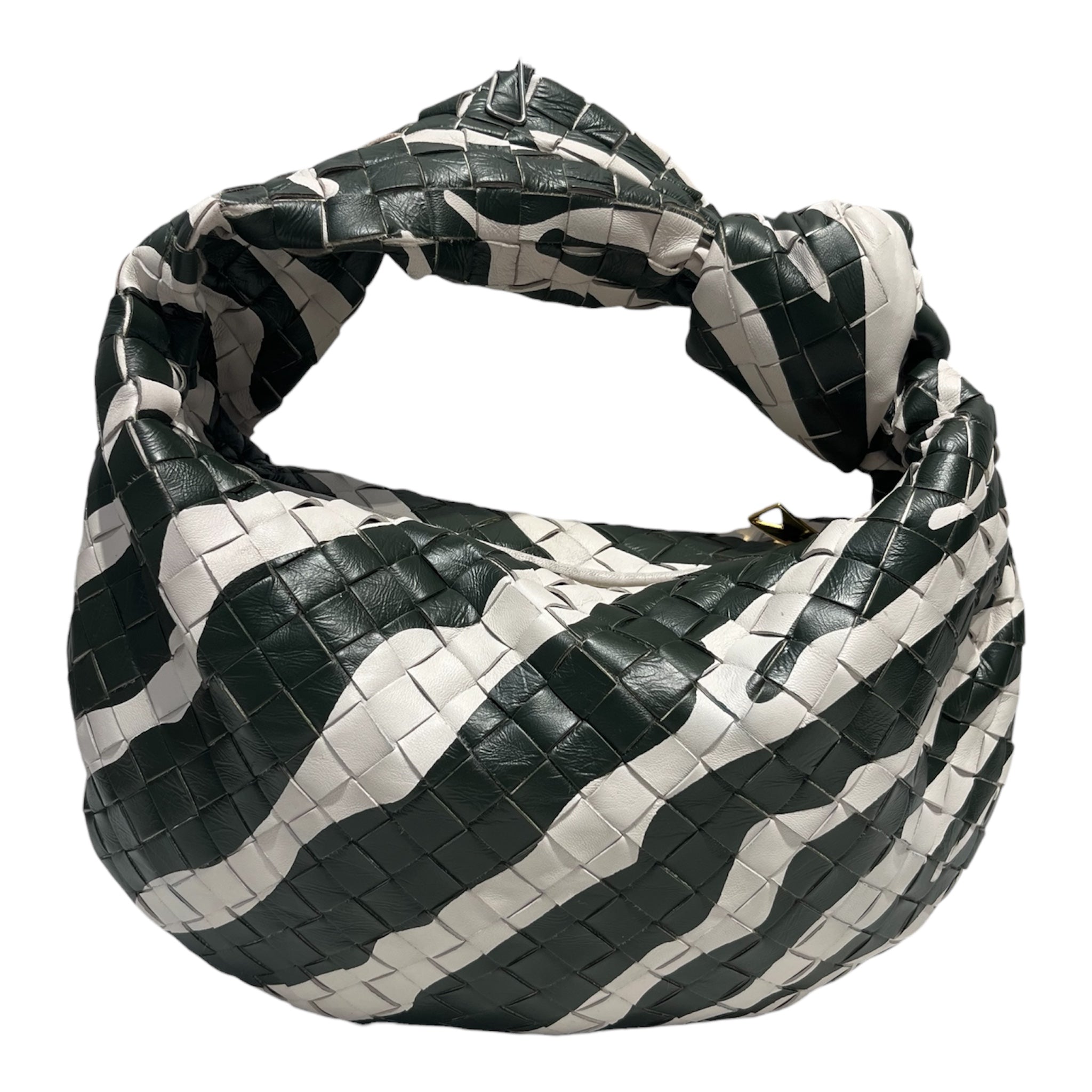 BOTTEGA VENETA/Hand Bag/Animal Pattern/Leather/GRN/BOTTEGA VENETA ZEBRA HANDBAG view 1