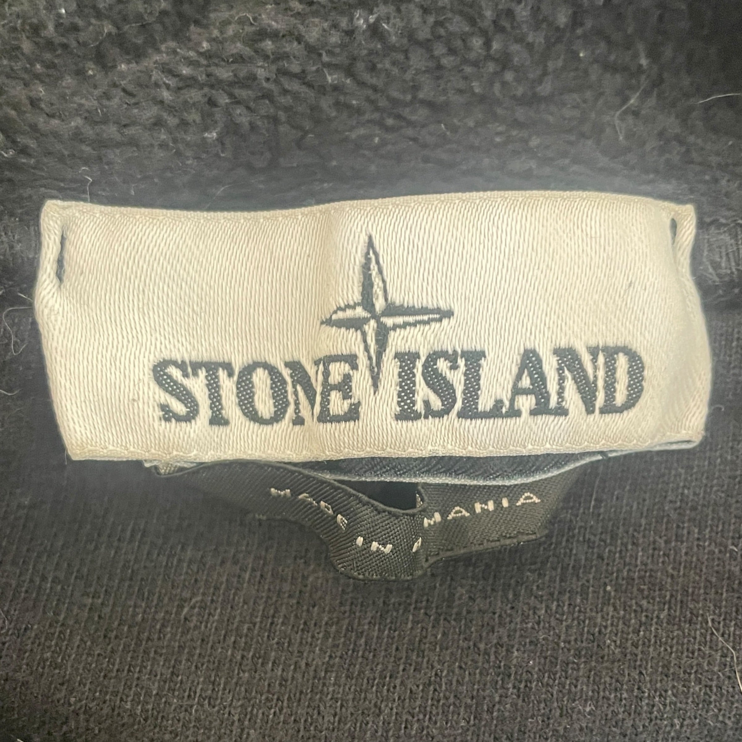 STONE ISLAND/Hoodie/S/Cotton/BLK/ view 3