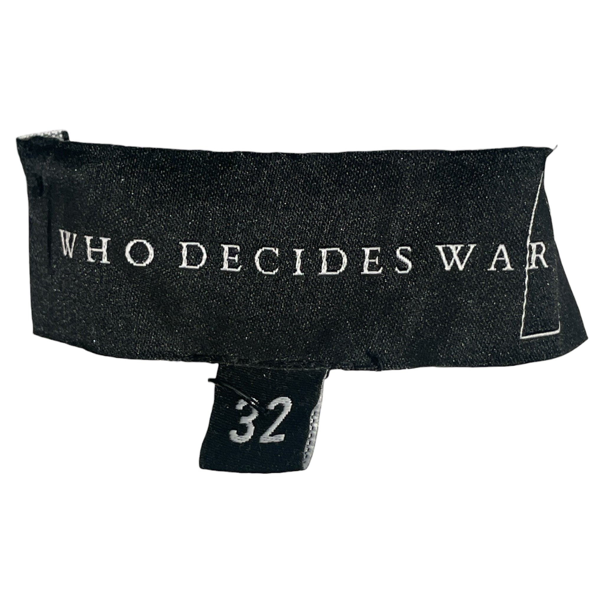WHO DECIDES WAR/Pants/32/Cotton/GRY/MULTI SWEATS view 3