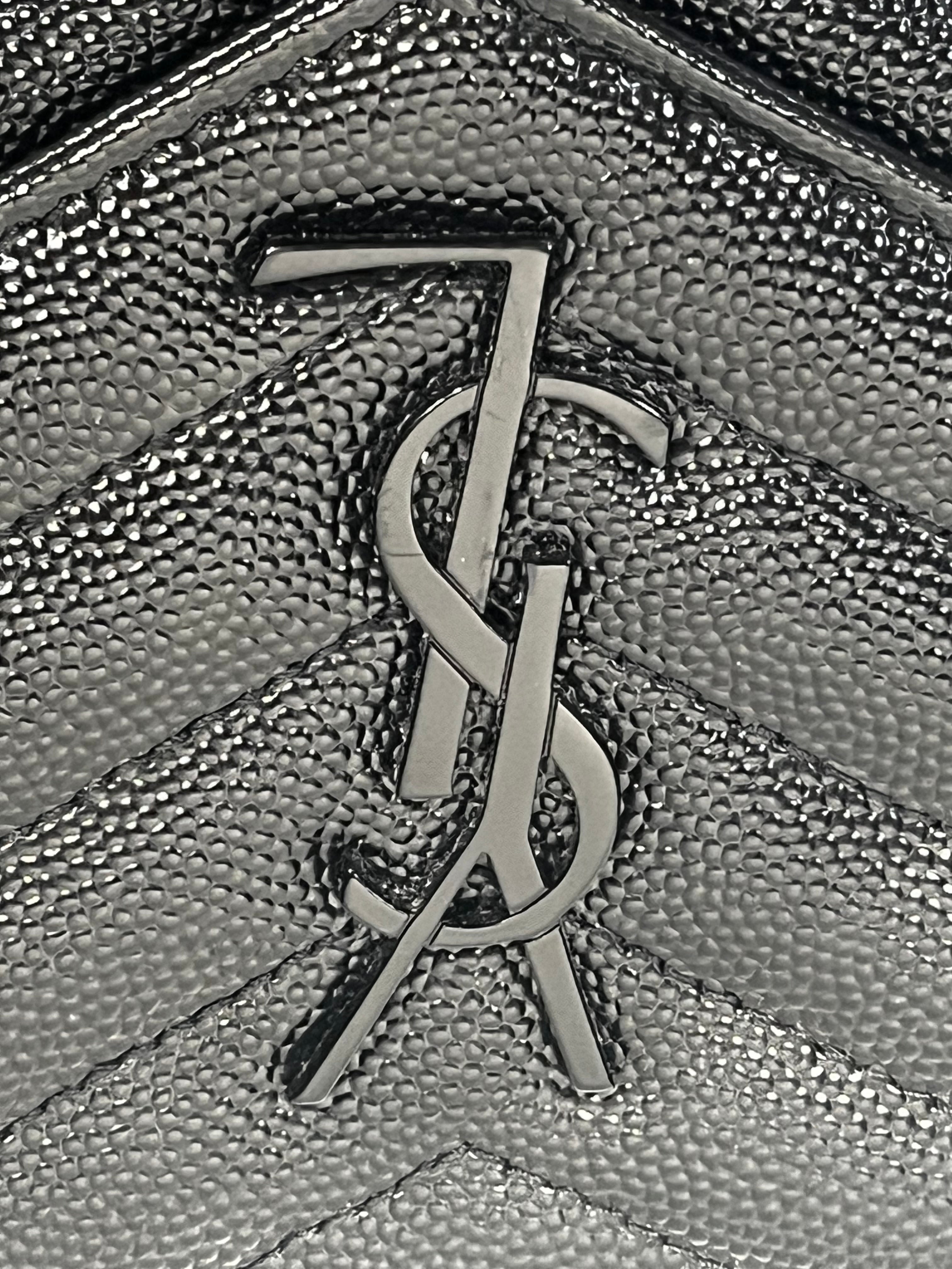 YVES SAINT LAURENT/Bag/Leather/BLK/ view 6