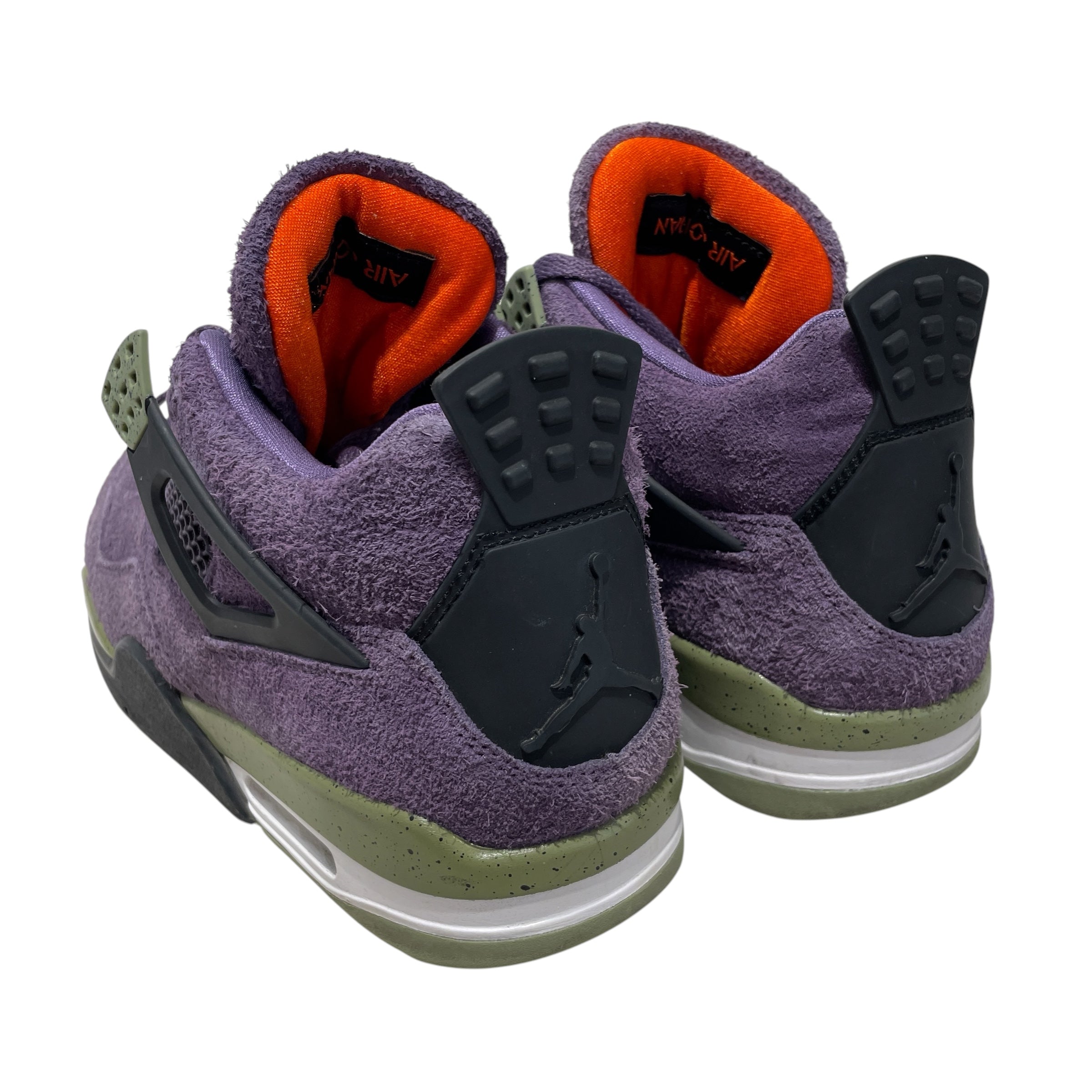 JORDAN BRAND/Low-Sneakers/US 11/Suede/PPL/AIR JORDAN 4 RETRO PURPLE view 2