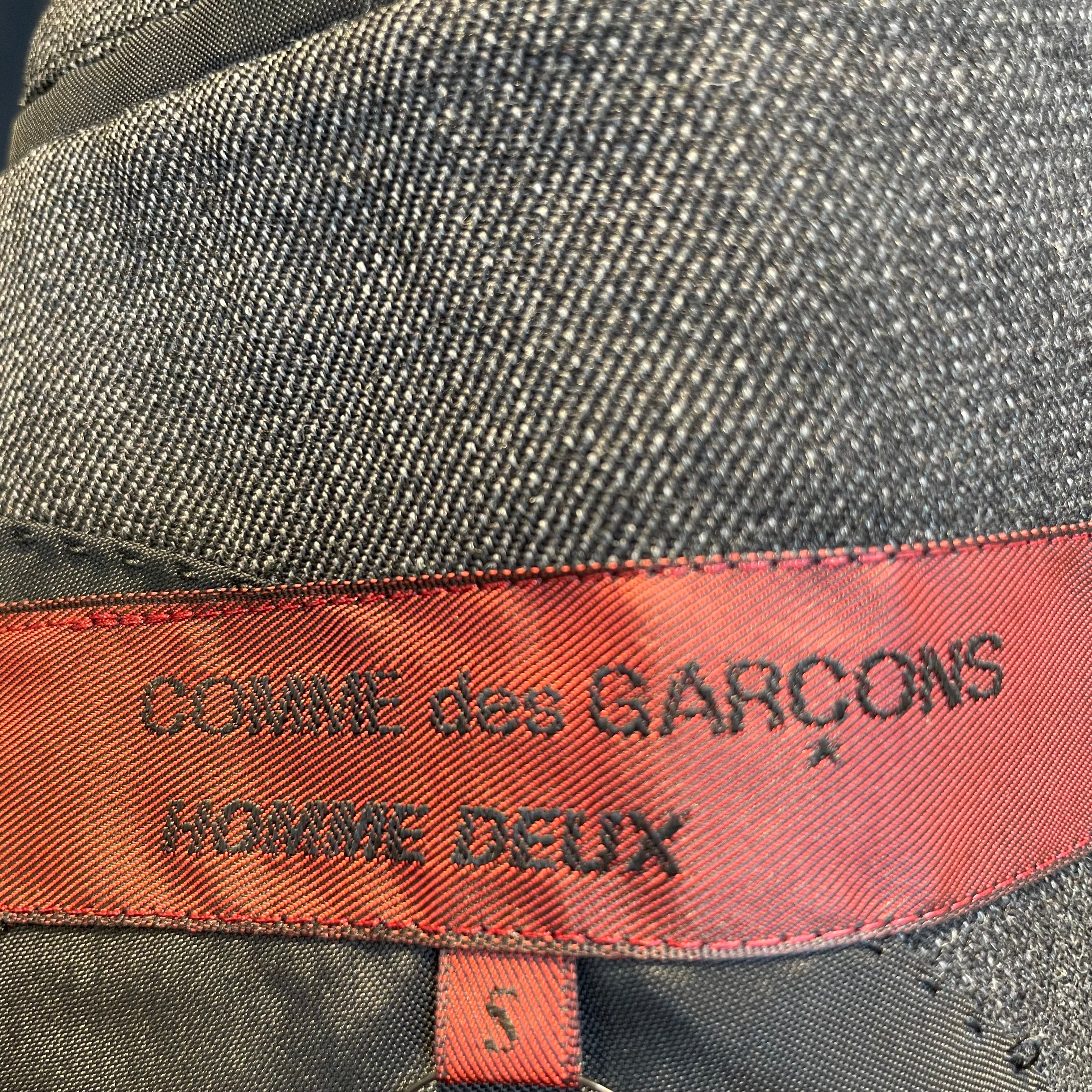 COMME des GARCONS HOMME DEUX/Tailored Jkt/S/Wool/BLK/DJ-85004S view 3