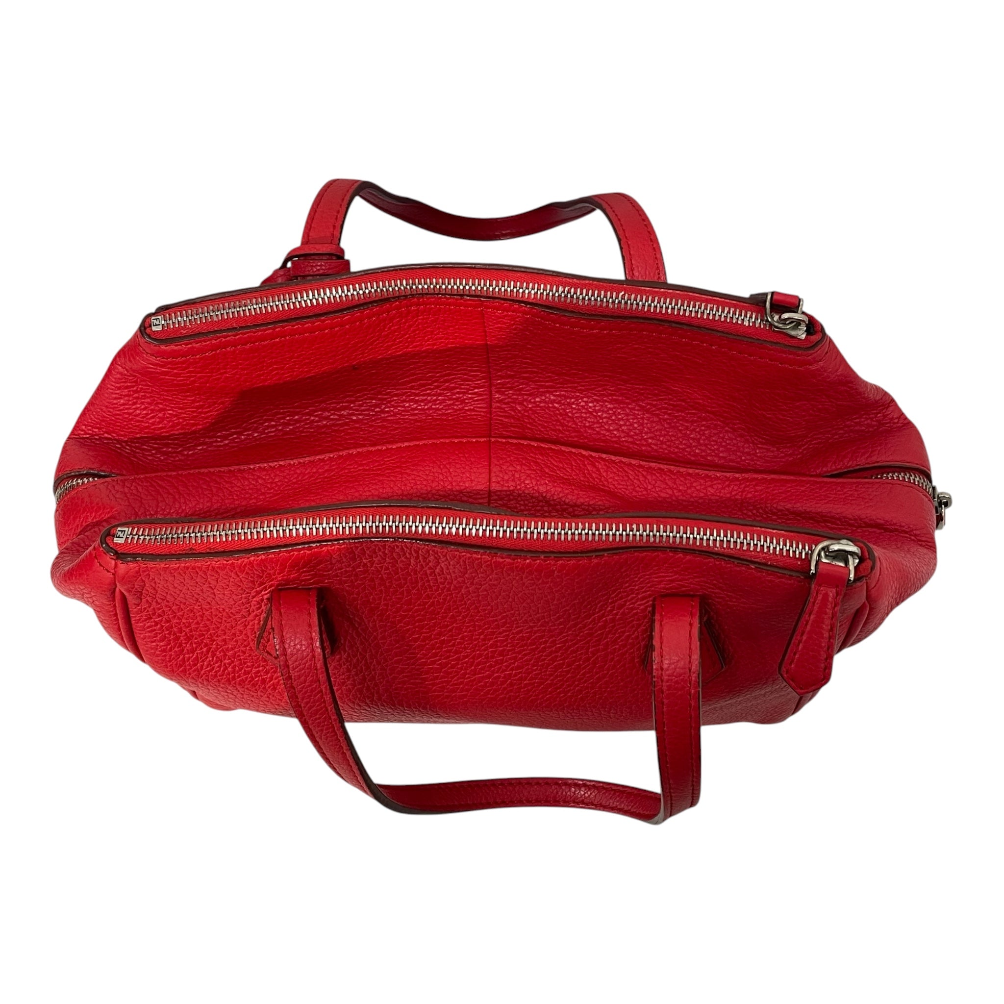 FENDI/Hand Bag/Leather/RED/Bauletto view 4