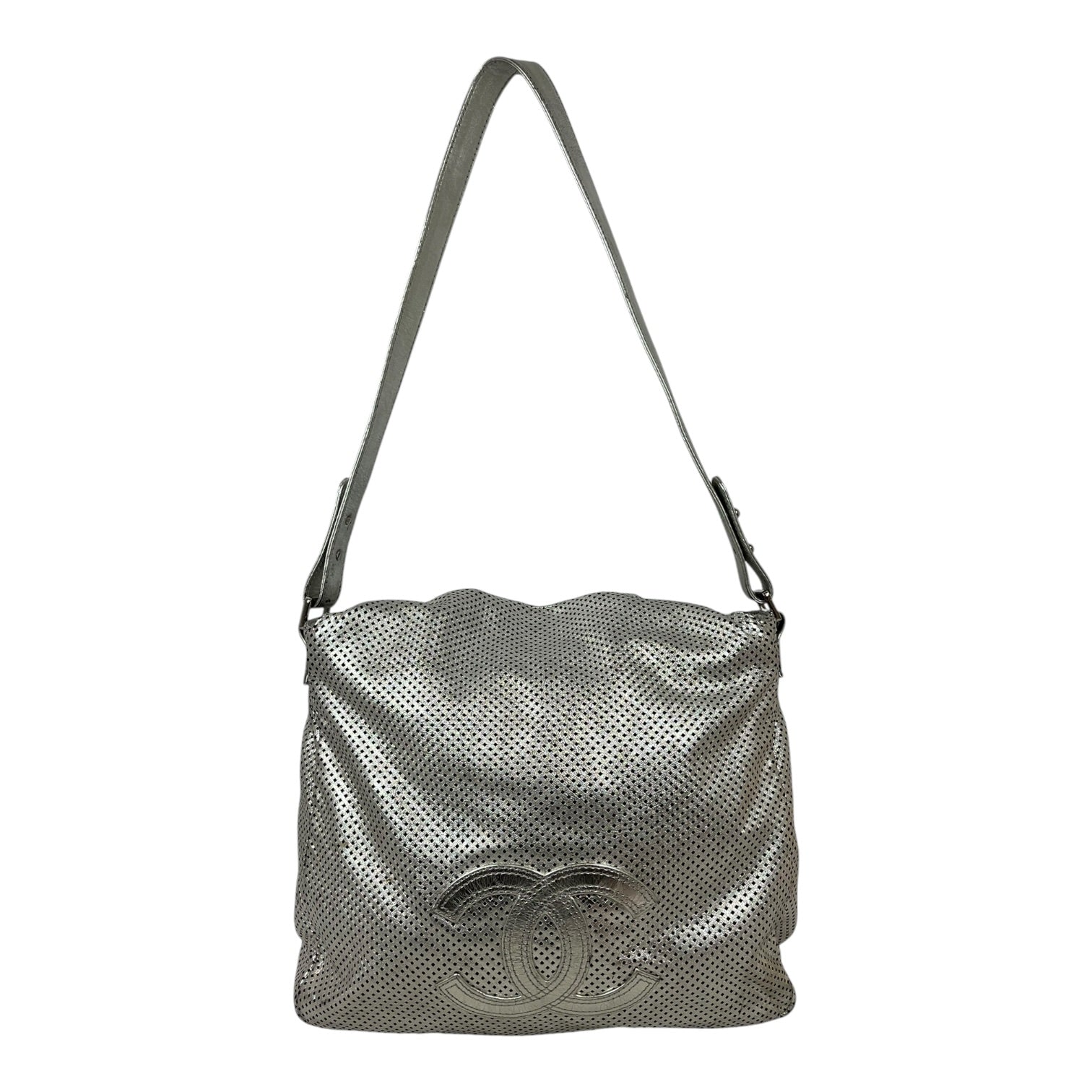 CHANEL/Bag/Leather/SLV/HOBO BAG view 1