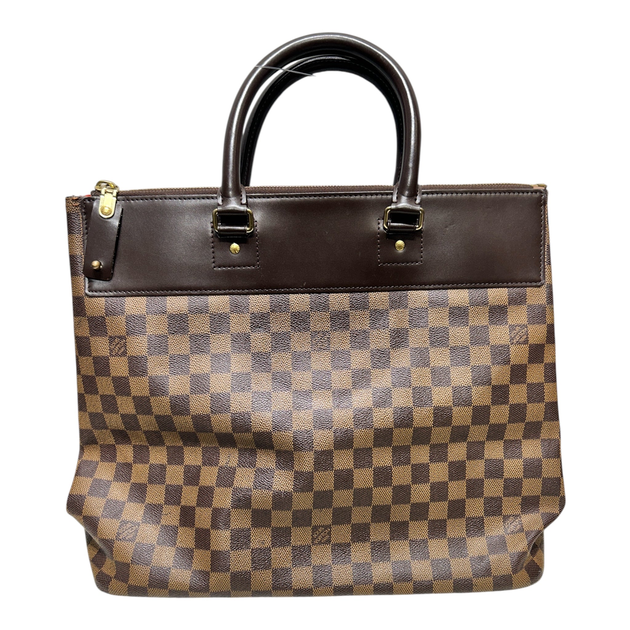 LOUIS VUITTON/Tote Bag/All Over Print/Leather/BRW/DAMIER EBENE view 1