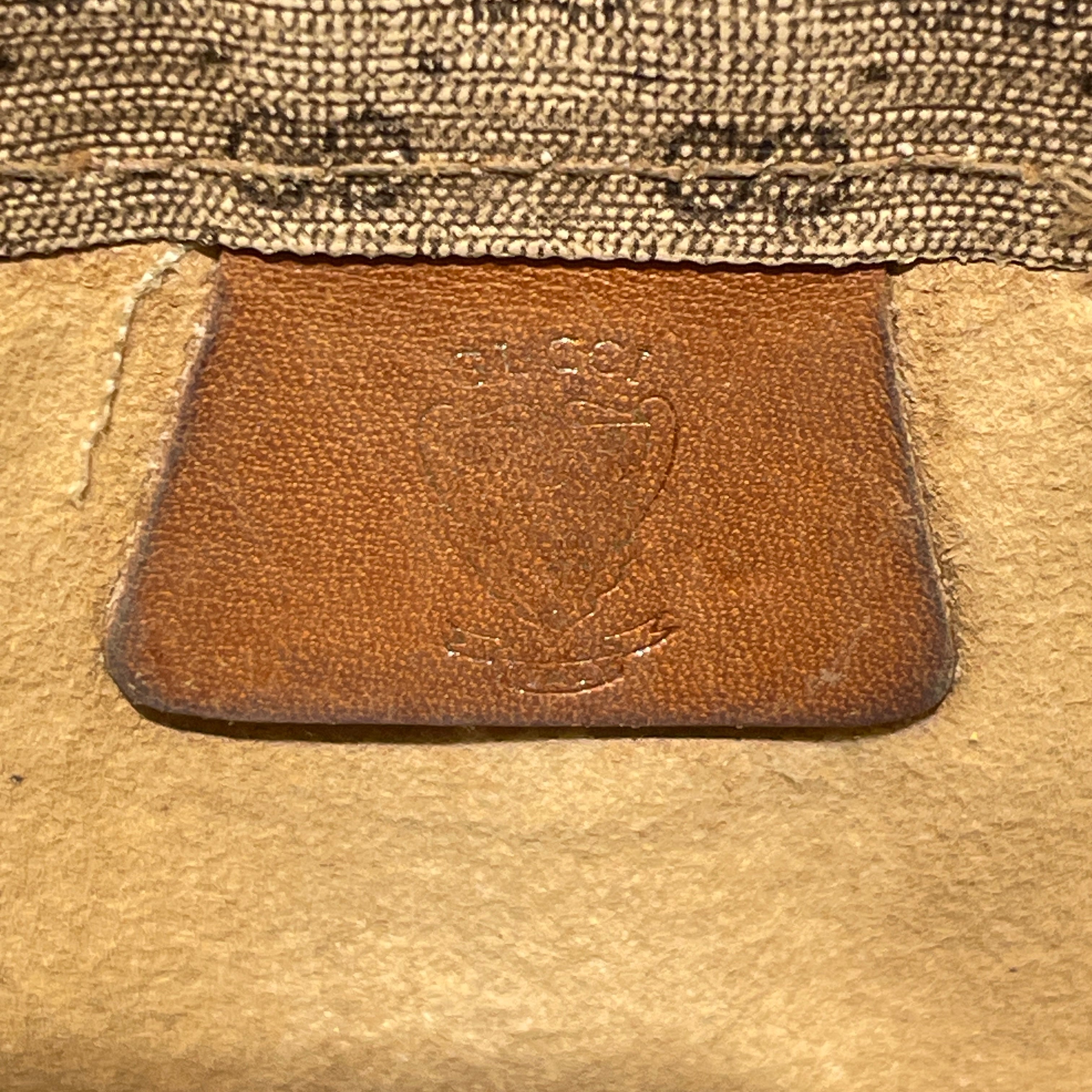 GUCCI/Pouch/Monogram/Cotton/BEG/Mini Supreme Envelope Clutch view 4
