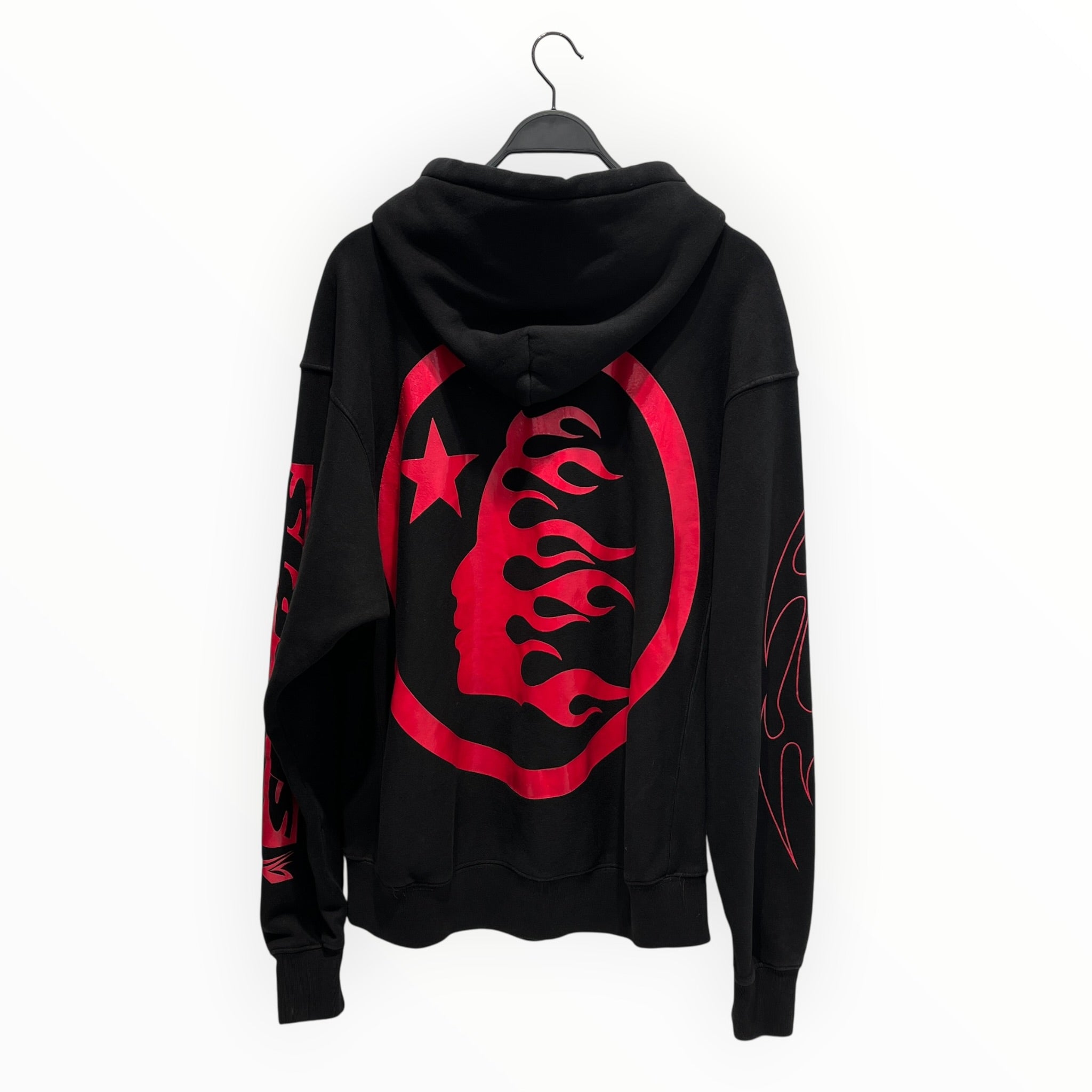 HELLSTAR/Hoodie/S/Cotton/BLK/SPORTS view 2