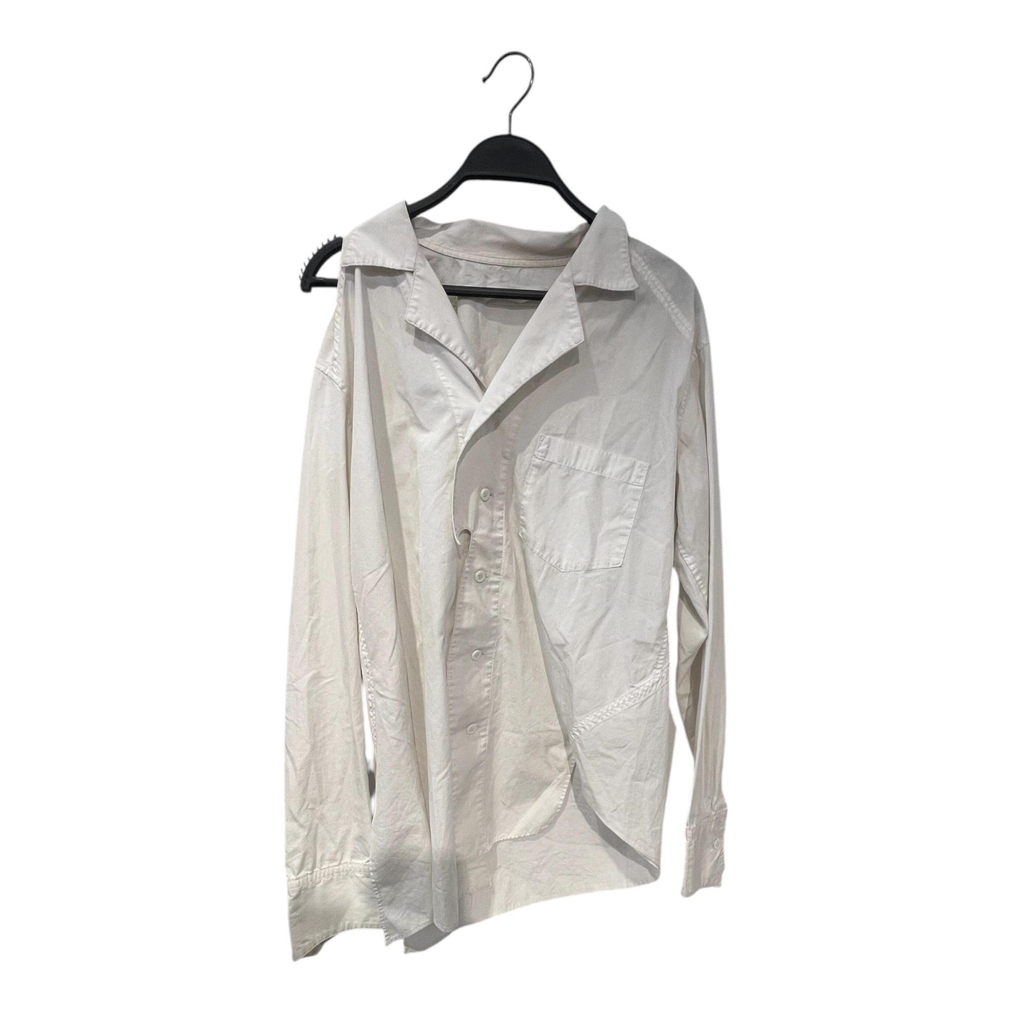 sulvam/SL Blouse/Cotton/WHT/ASYMMETRICIAL BUT UPSP-B02-001 view 2