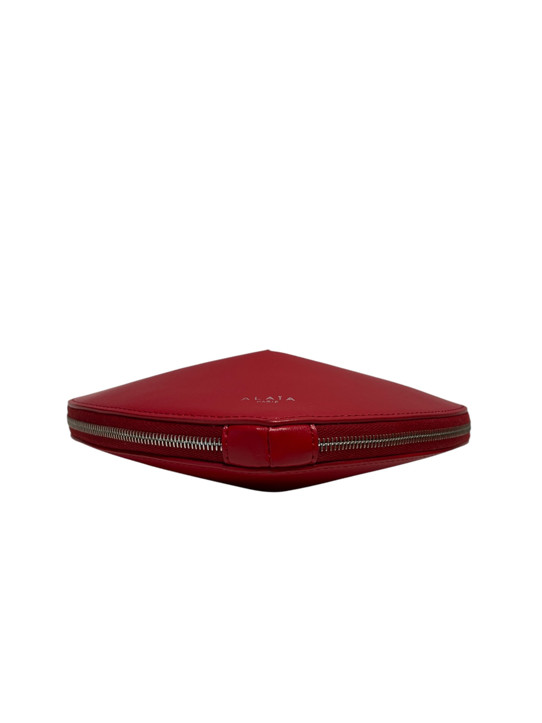 ALAIA/Cross Body Bag/S/Leather/RED/HEARTSHAPED view 4