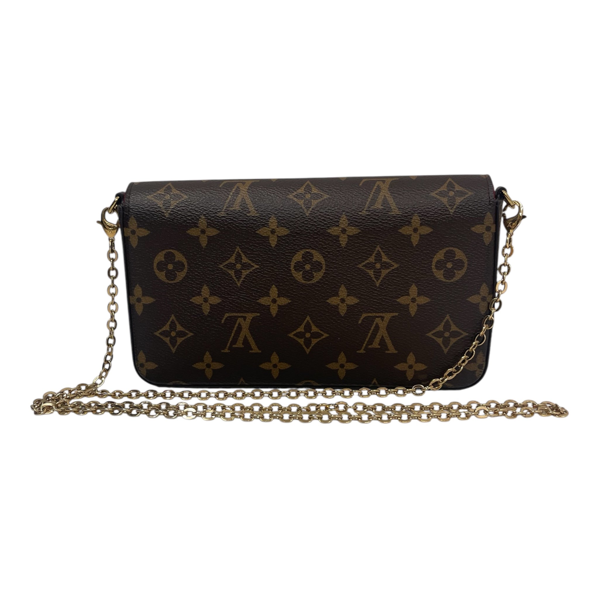LOUIS VUITTON/Bag/Monogram/Leather/Brown/COMES WITH WALLET view 2